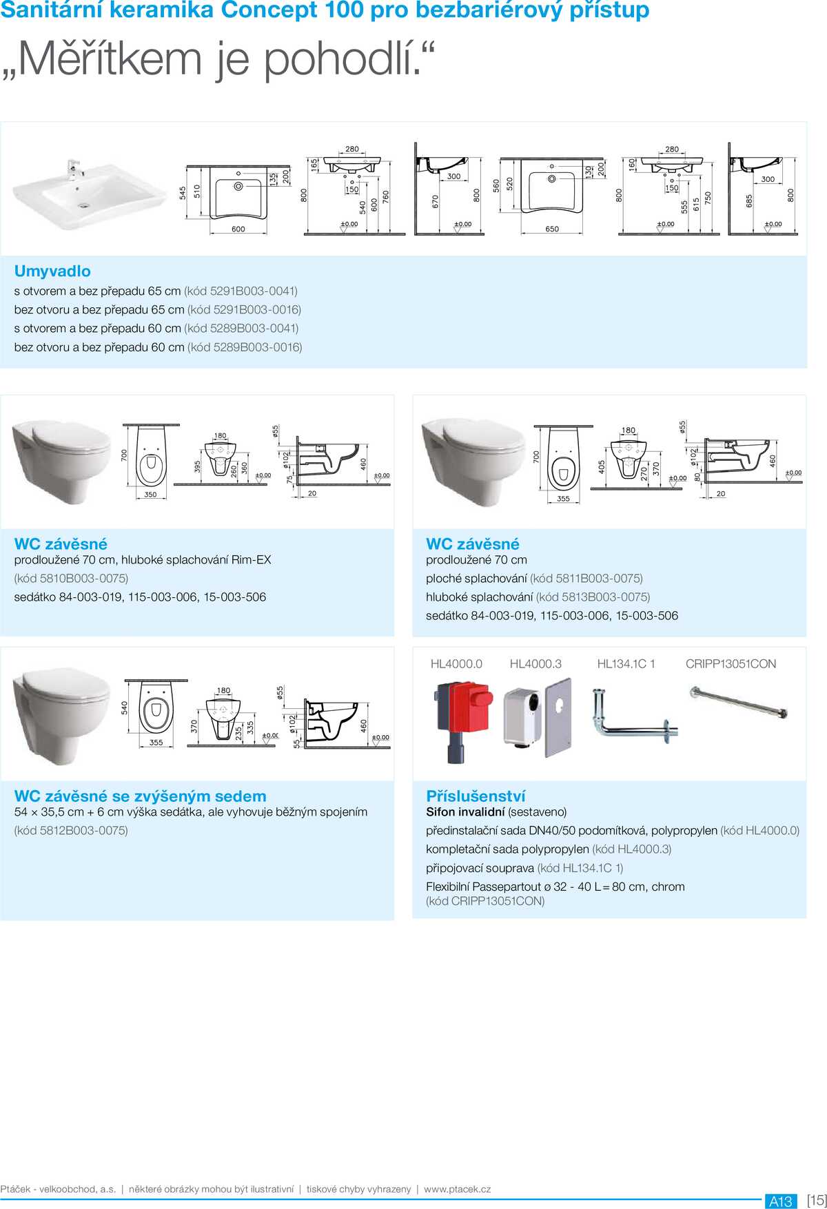 Koupelny Ptáček katalog sanita strana 15