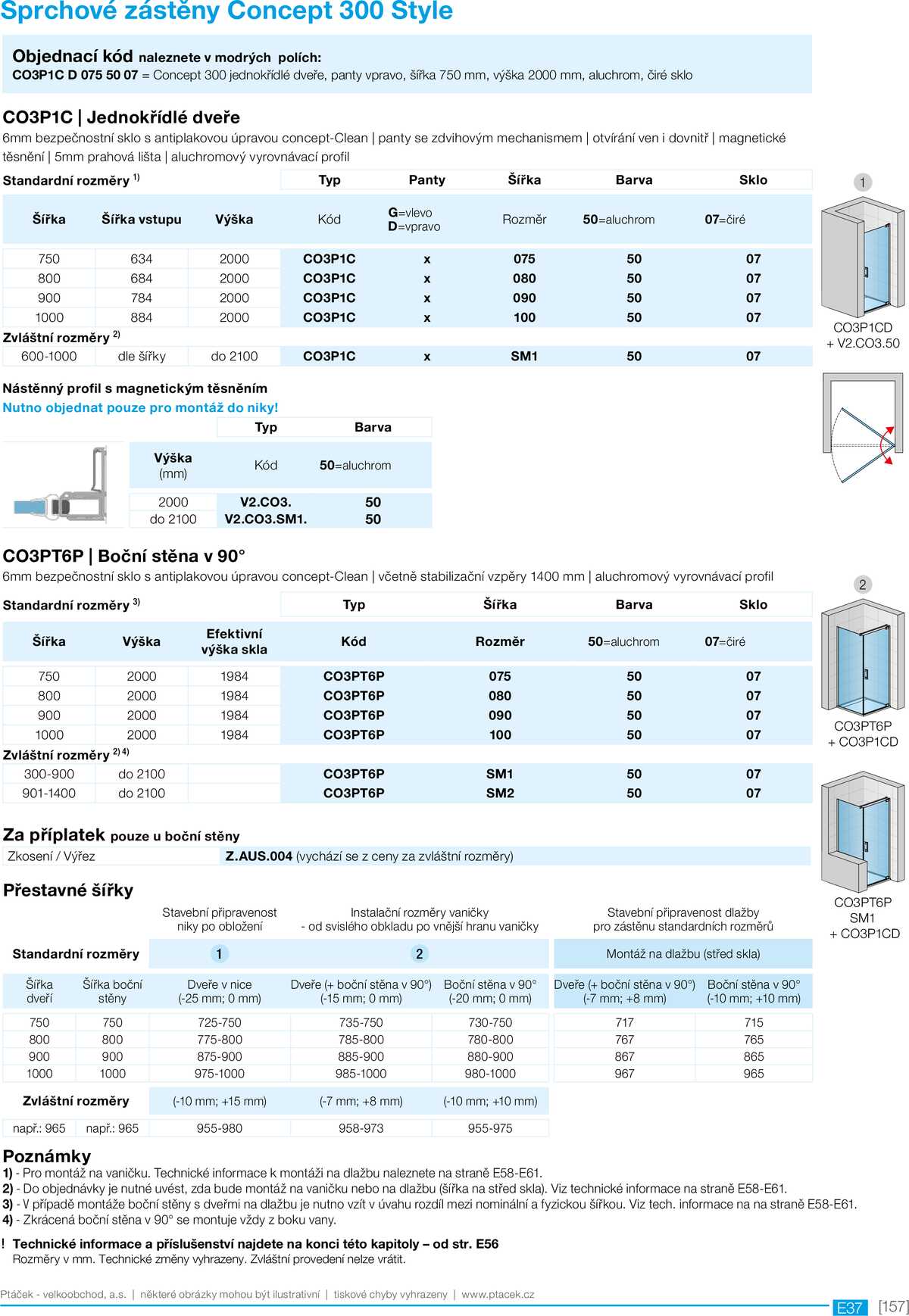 Koupelny Ptáček katalog sanita strana 157
