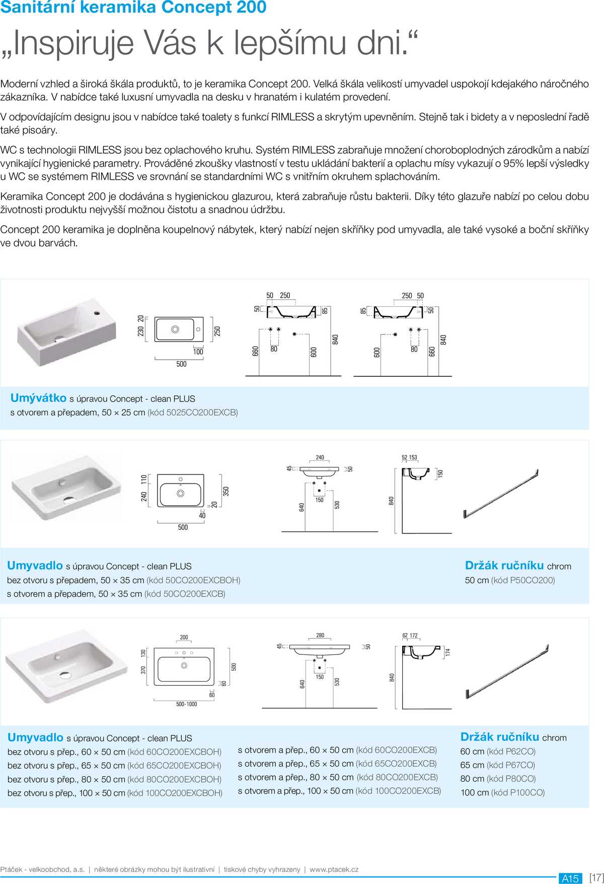 Koupelny Ptáček katalog sanita strana 17