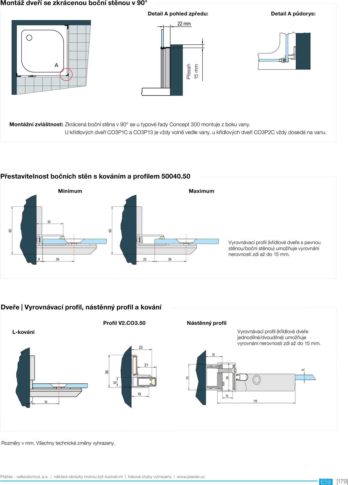 Koupelny Ptáček katalog sanita strana 179