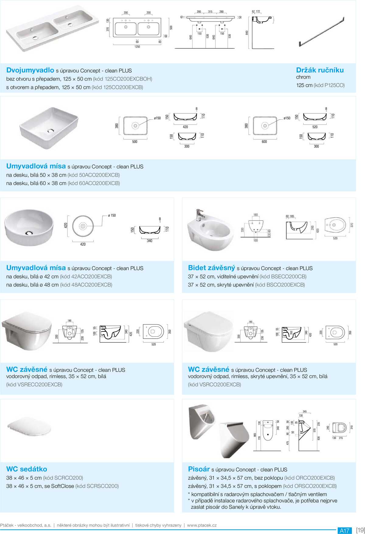 Koupelny Ptáček katalog sanita strana 19