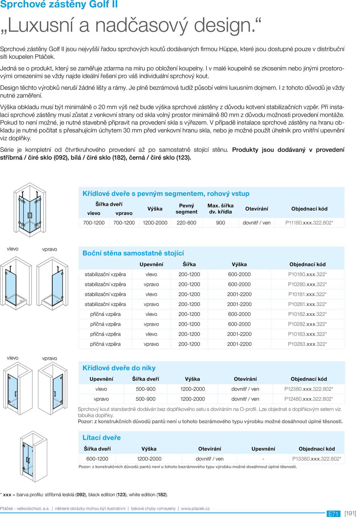 Koupelny Ptáček katalog sanita strana 191