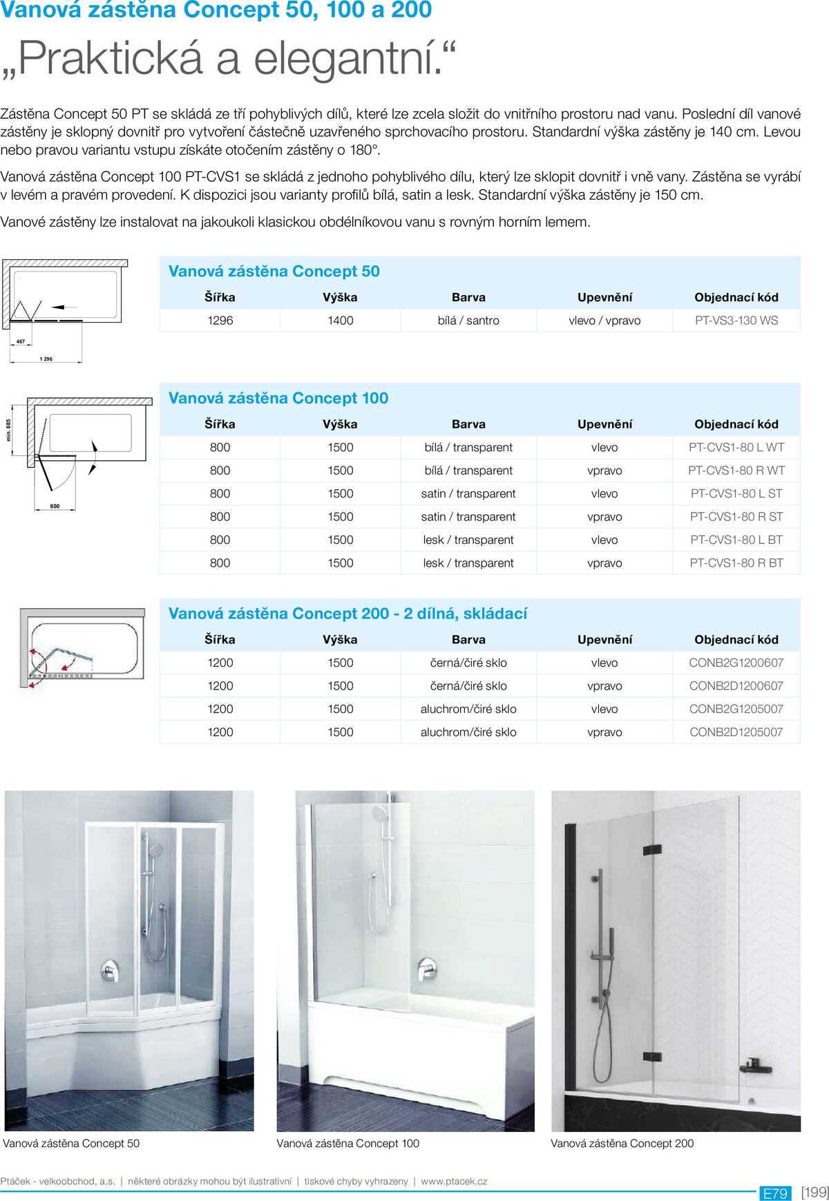 Koupelny Ptáček katalog sanita strana 199
