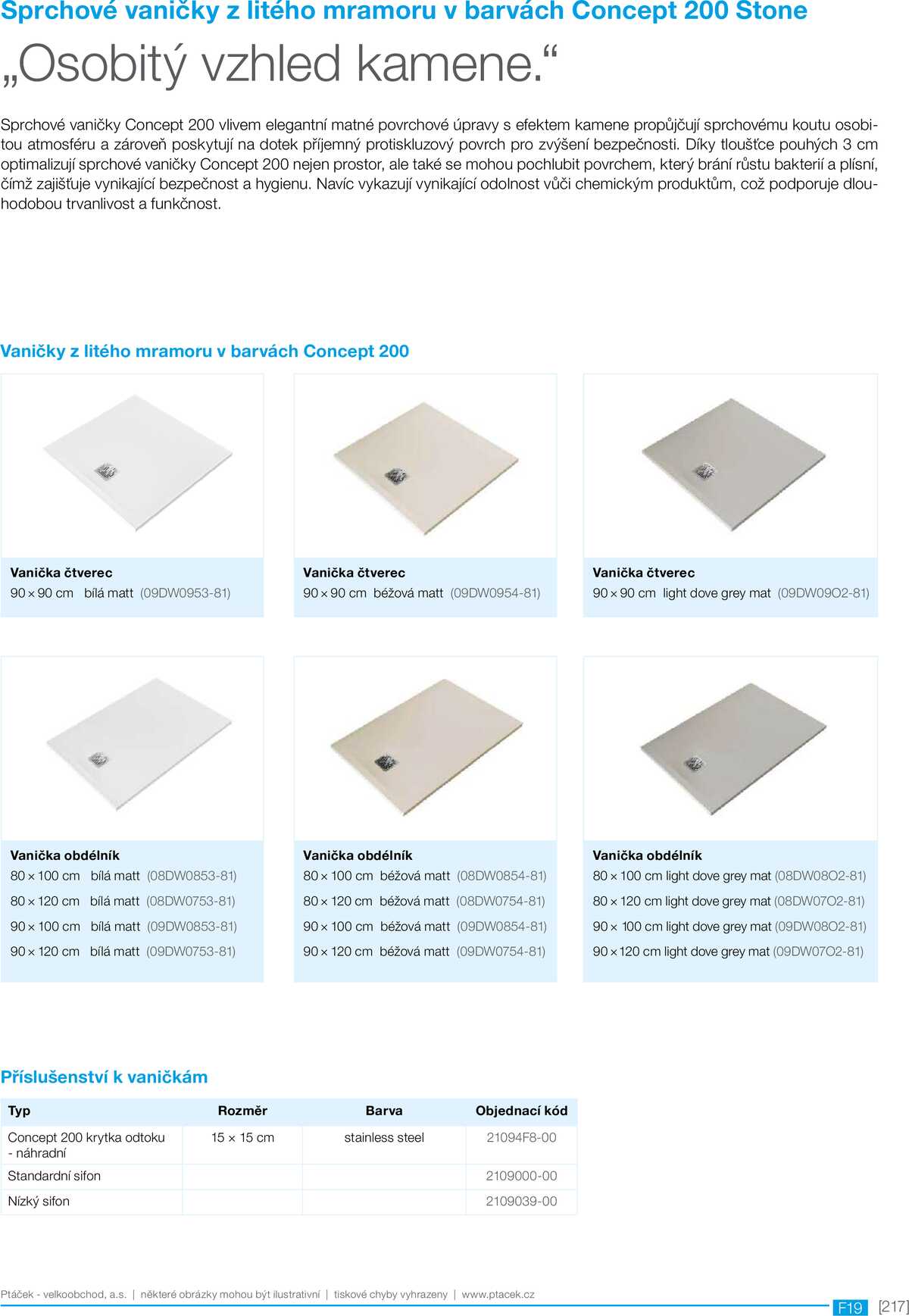 Koupelny Ptáček katalog sanita strana 217