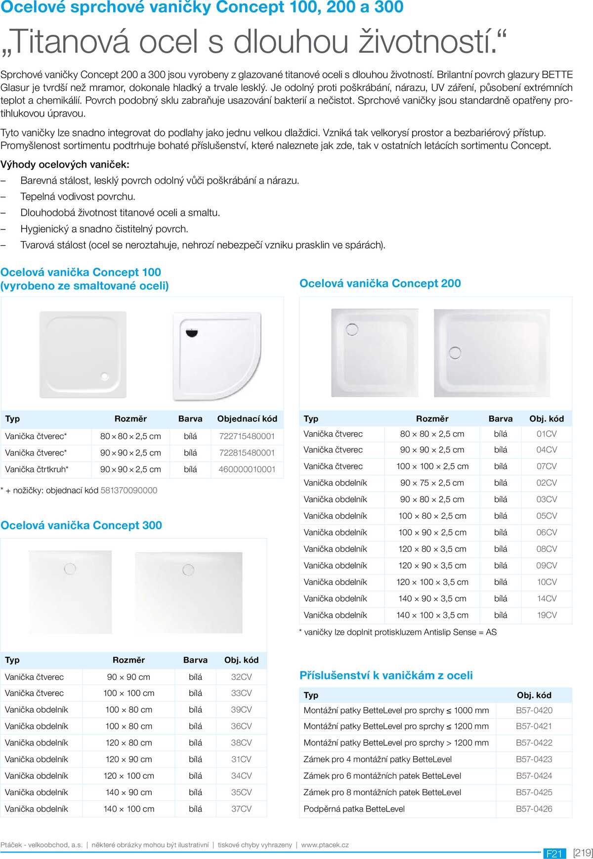 Koupelny Ptáček katalog sanita strana 219