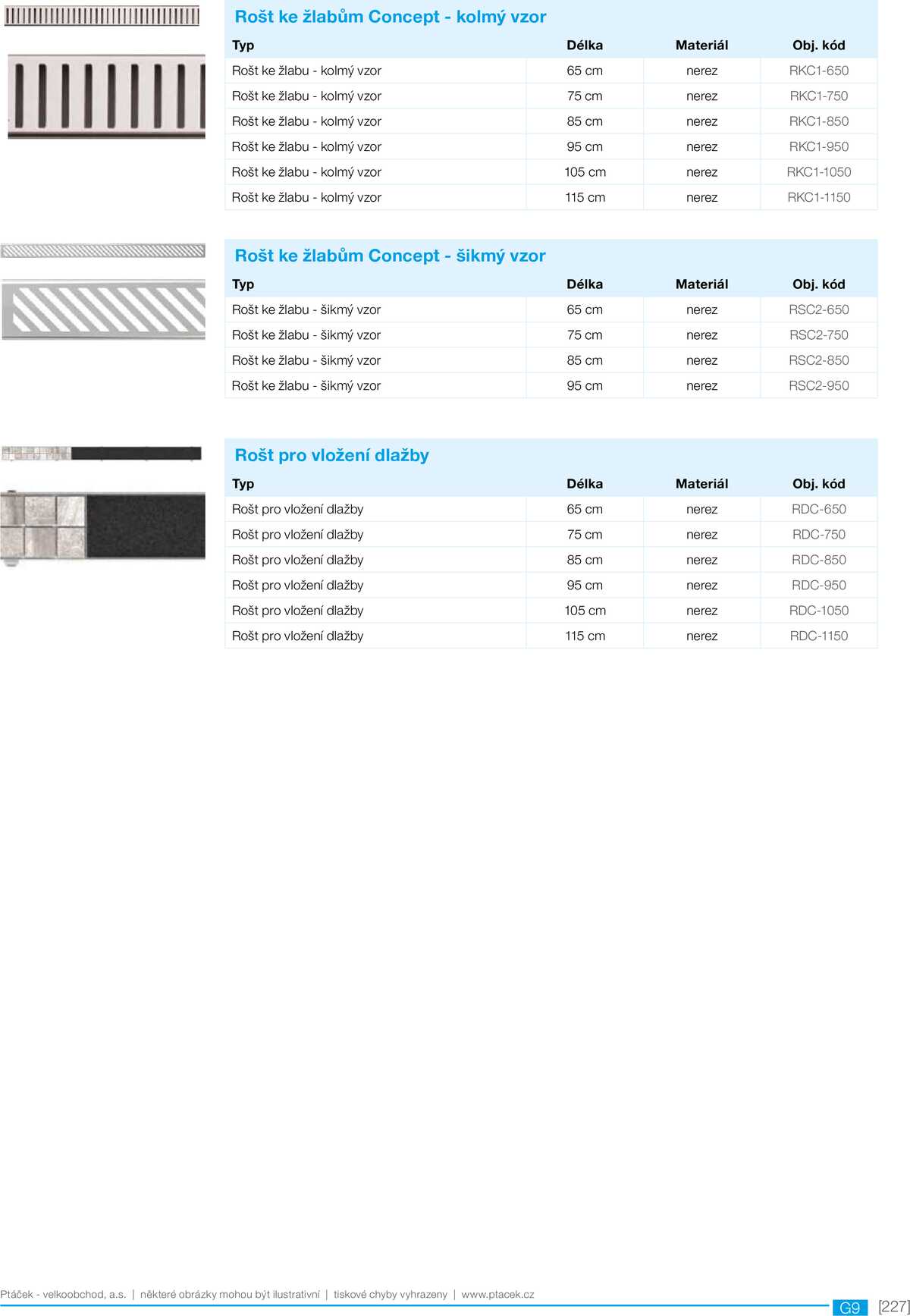 Koupelny Ptáček katalog sanita strana 227