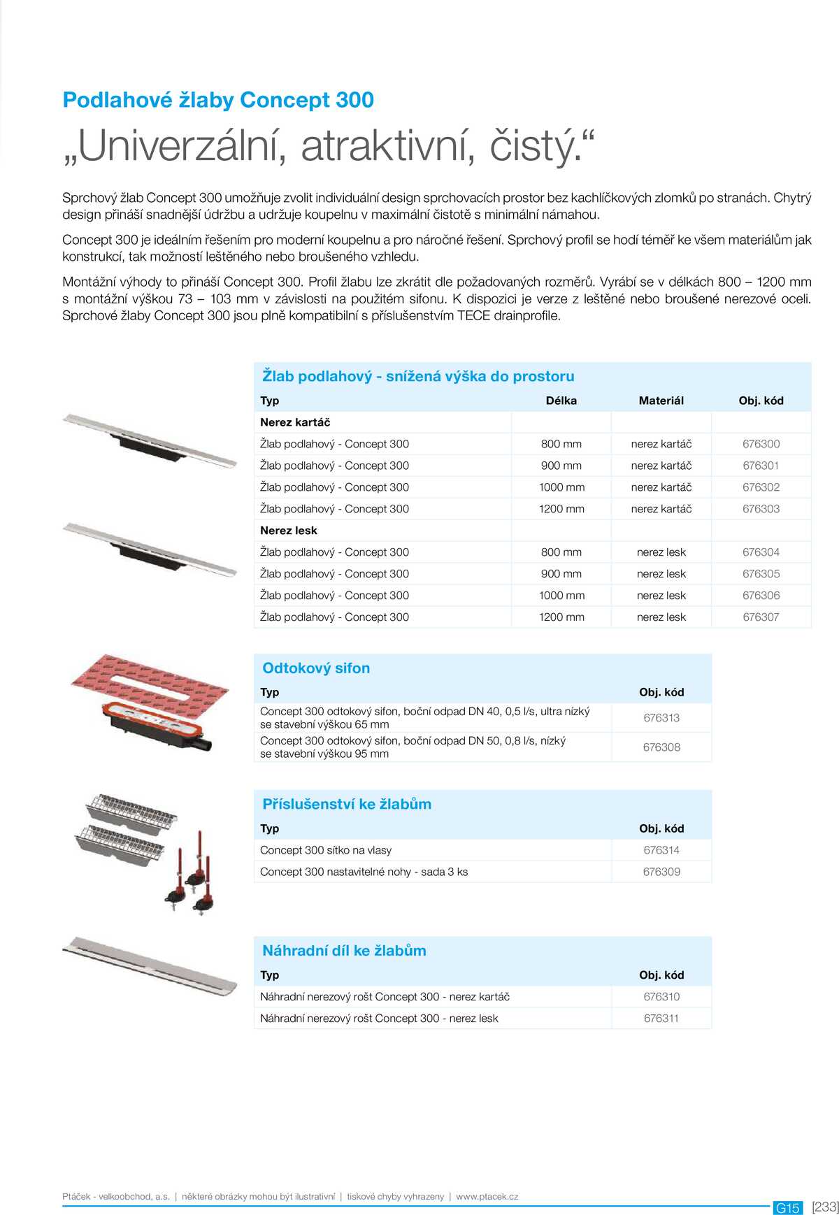 Koupelny Ptáček katalog sanita strana 233