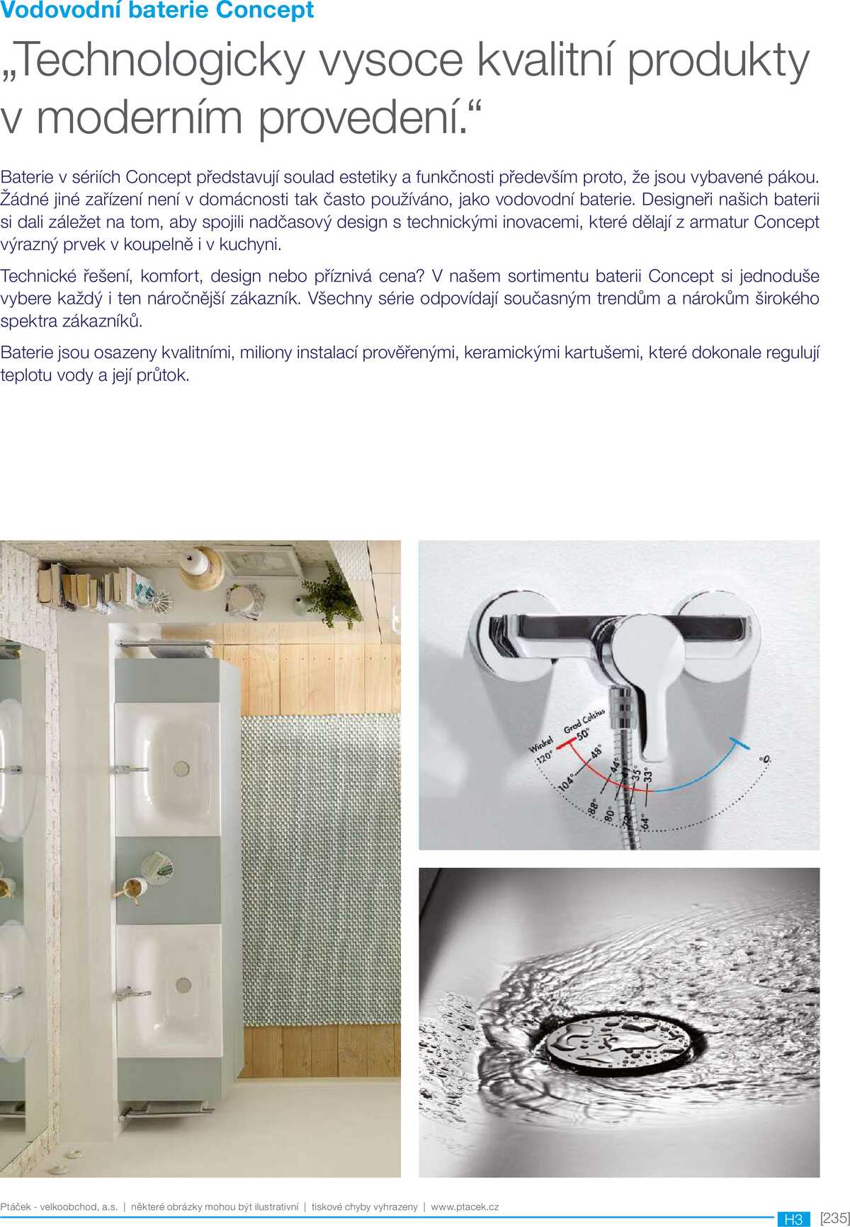 Koupelny Ptáček katalog sanita strana 235