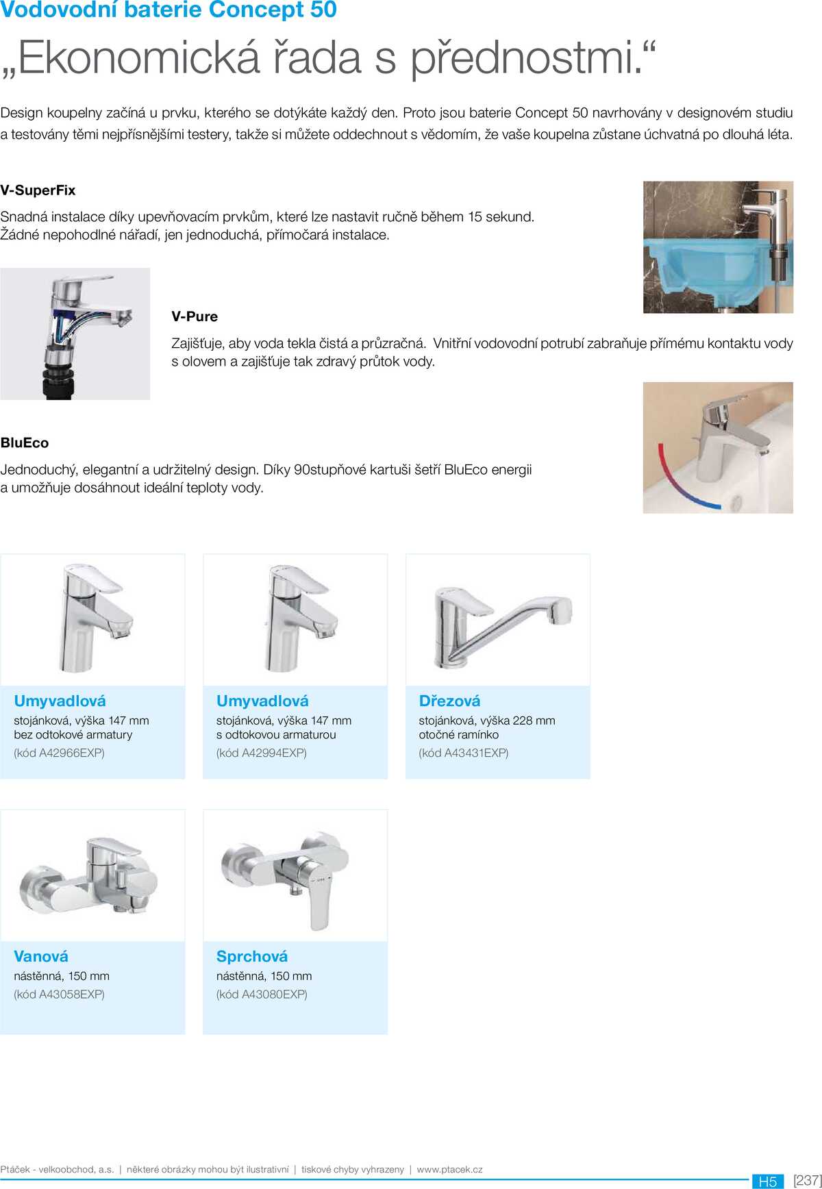 Koupelny Ptáček katalog sanita strana 237
