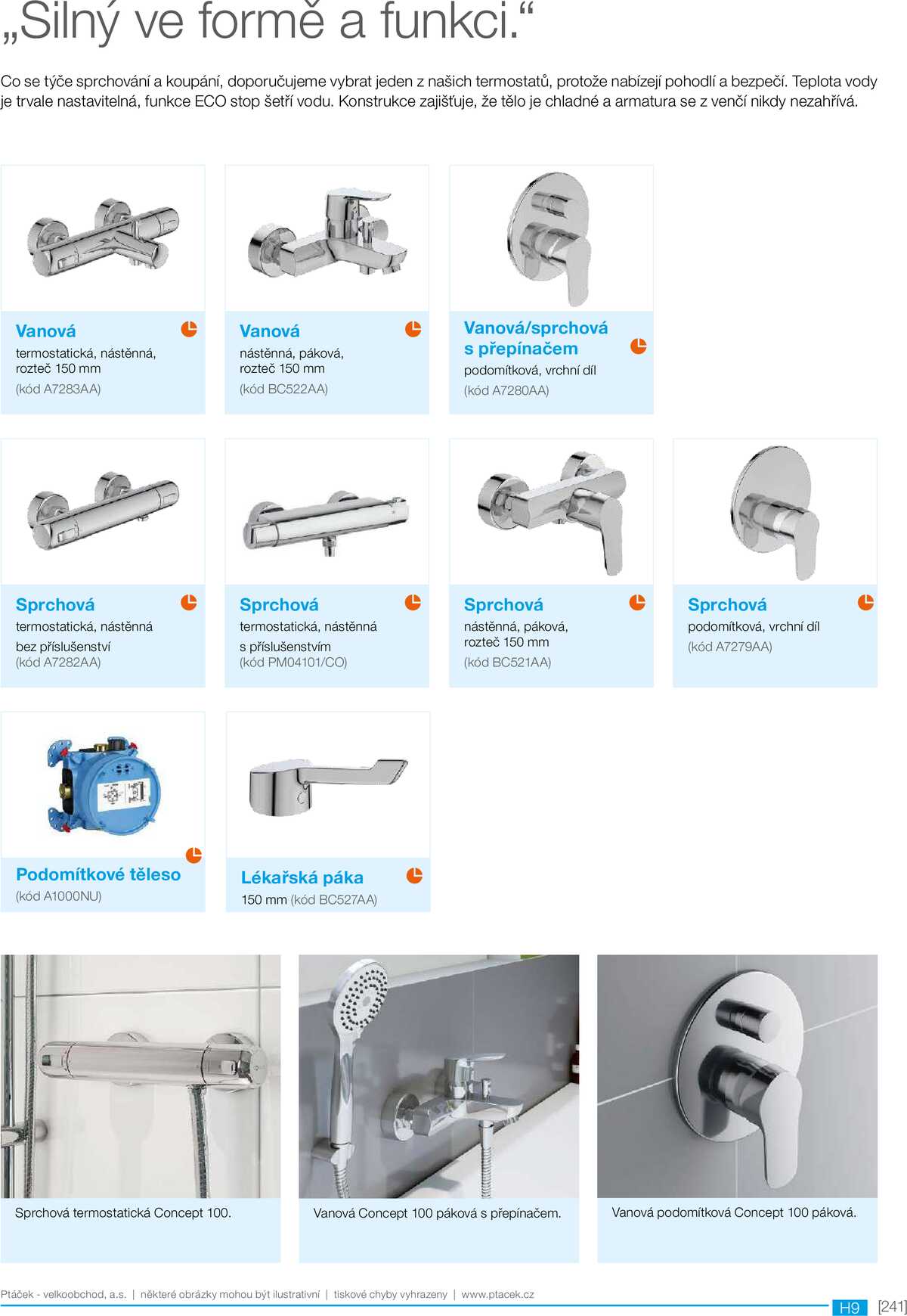 Koupelny Ptáček katalog sanita strana 241