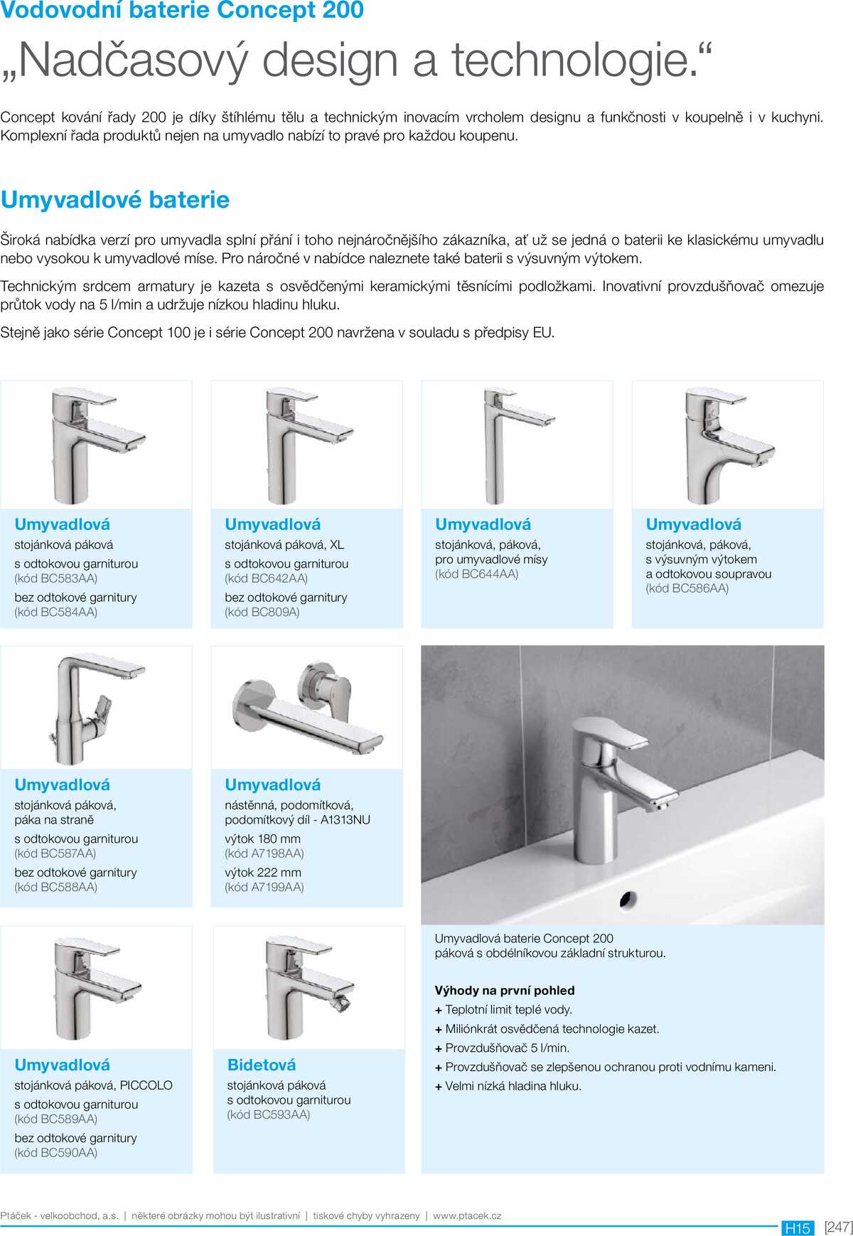 Koupelny Ptáček katalog sanita strana 247