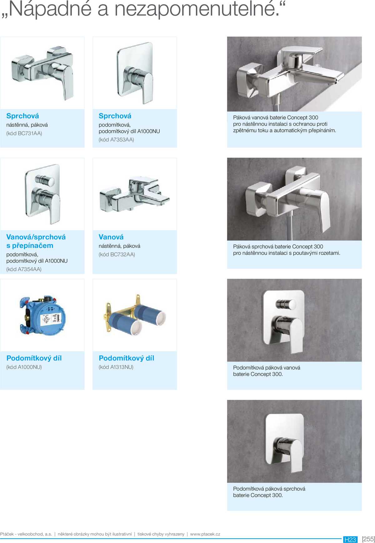 Koupelny Ptáček katalog sanita strana 255