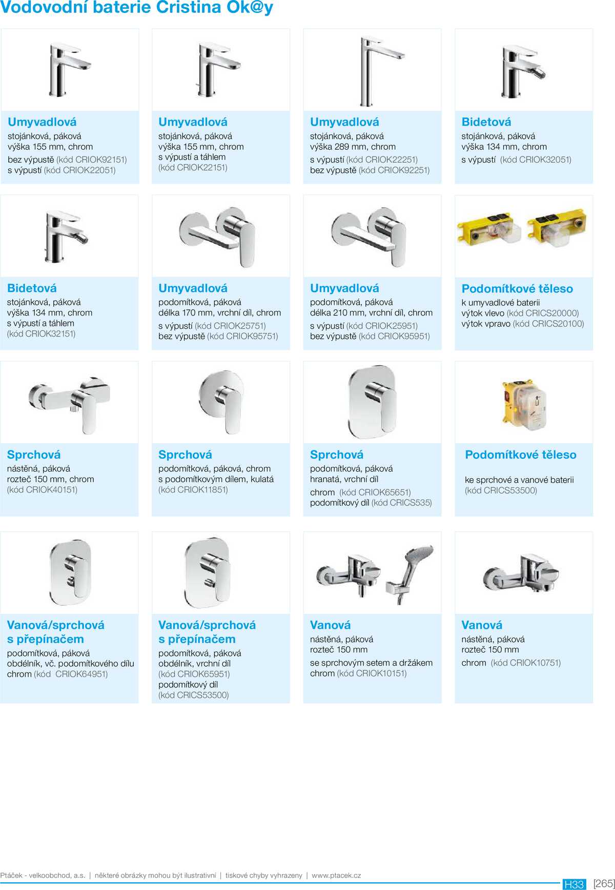 Koupelny Ptáček katalog sanita strana 265