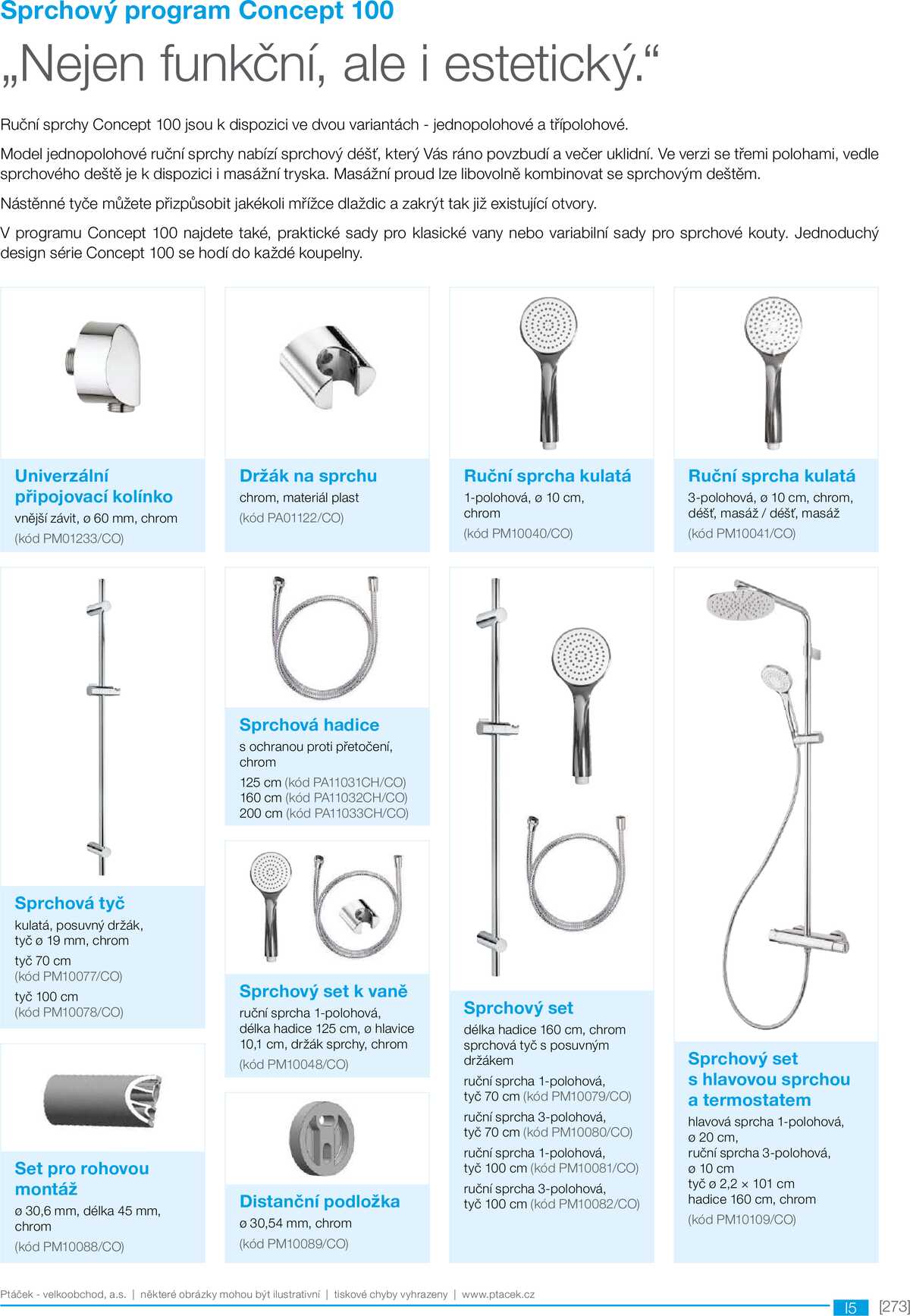 Koupelny Ptáček katalog sanita strana 273