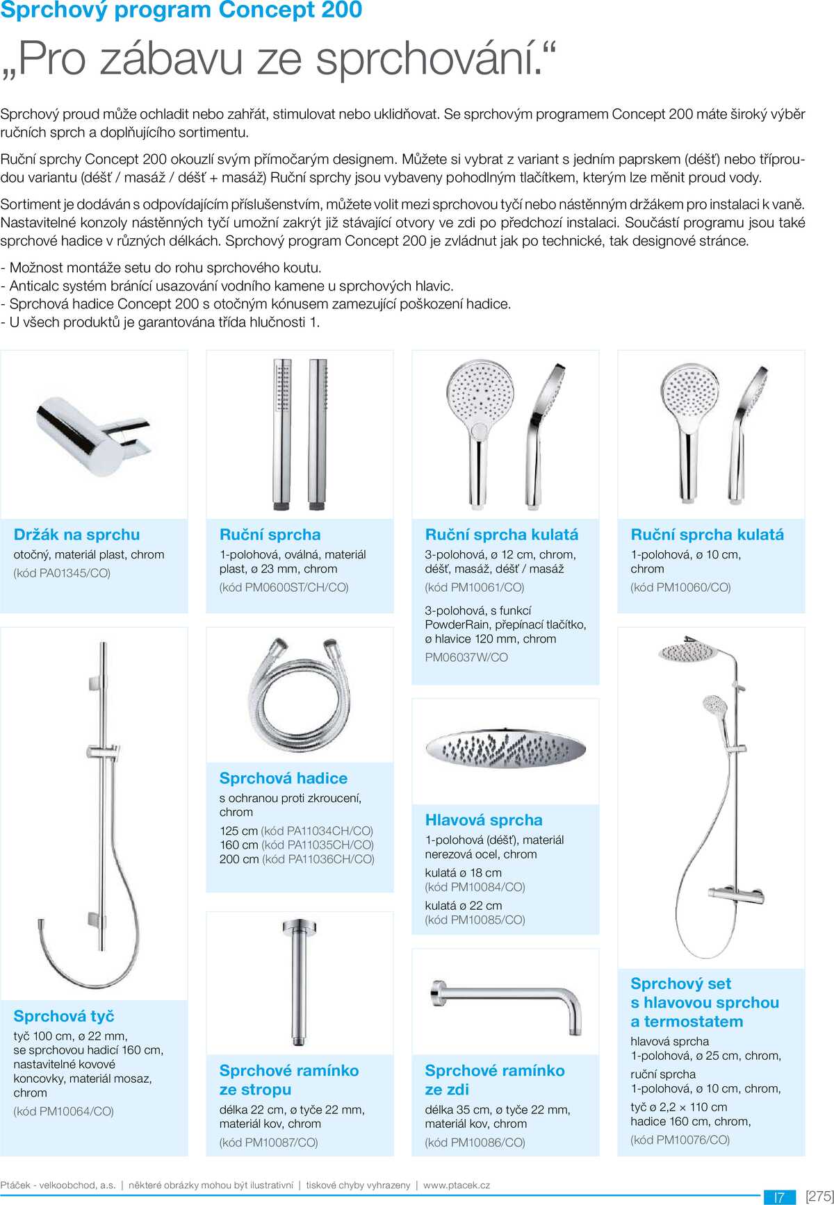 Koupelny Ptáček katalog sanita strana 275
