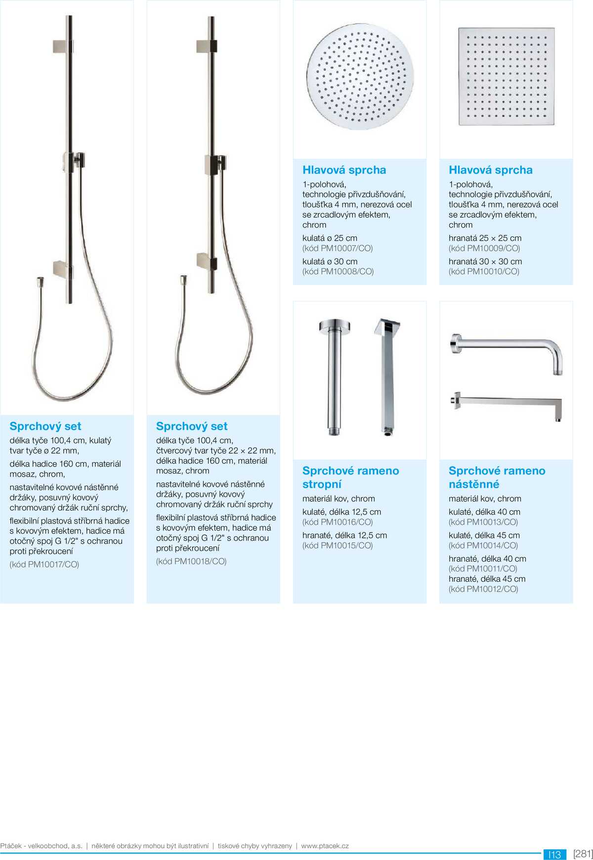 Koupelny Ptáček katalog sanita strana 281