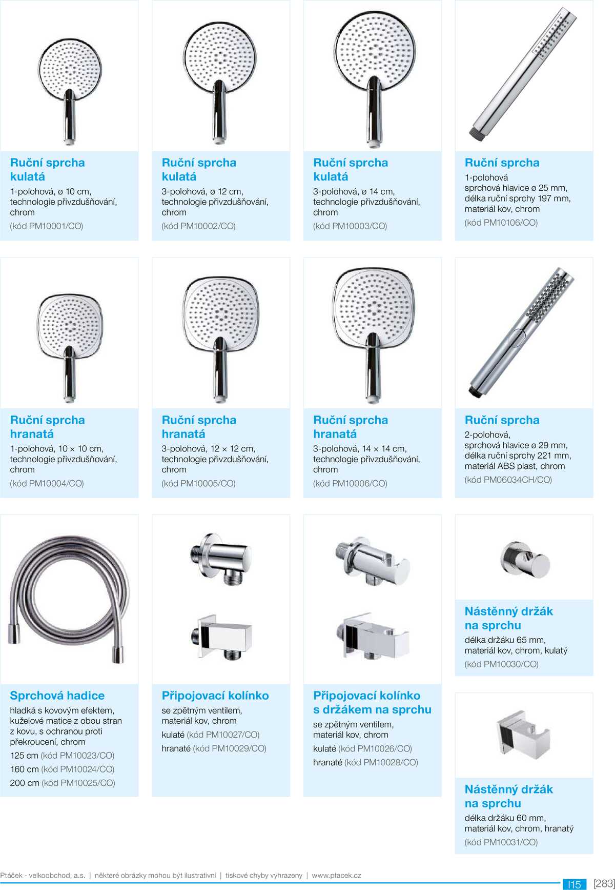 Koupelny Ptáček katalog sanita strana 283