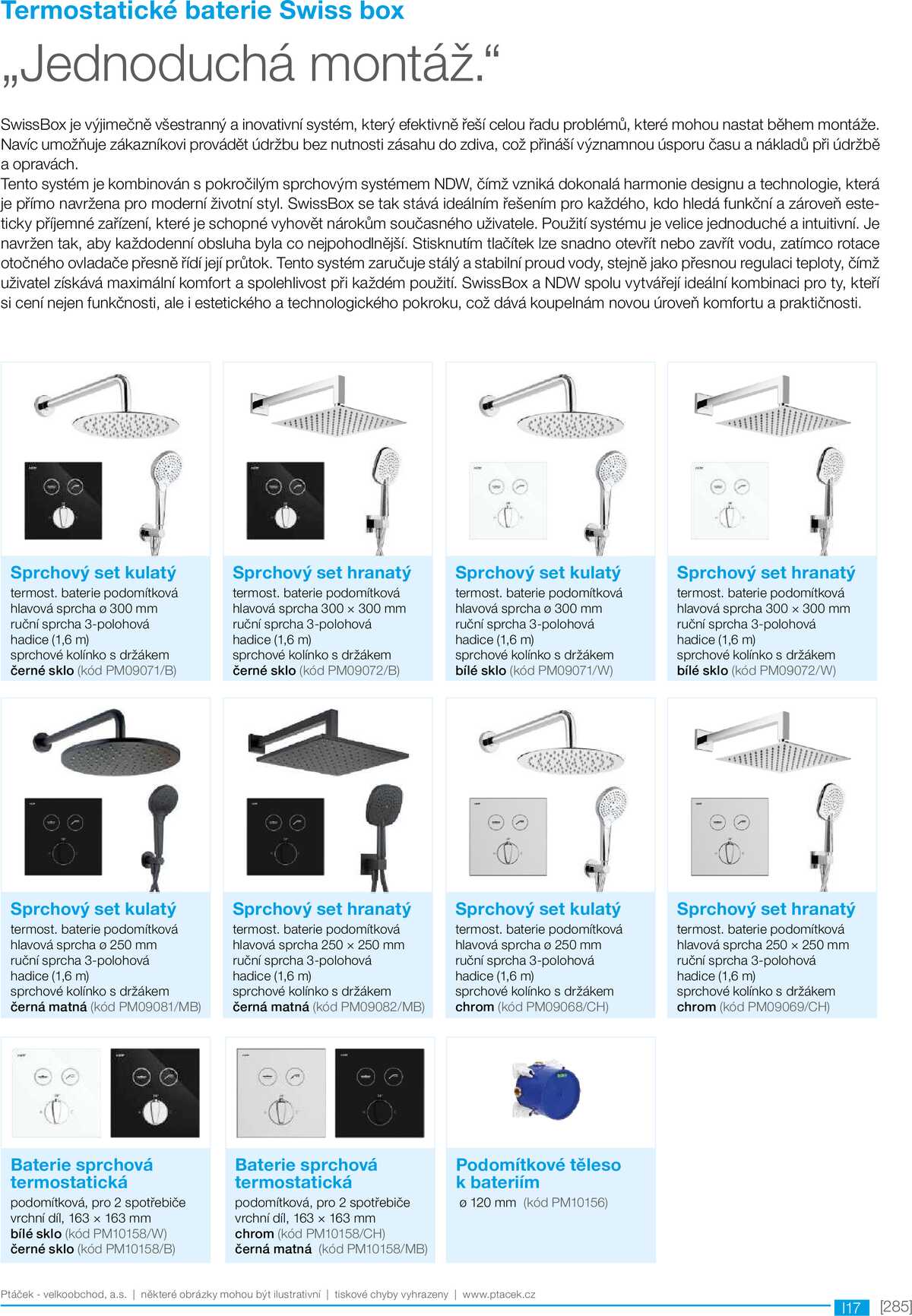 Koupelny Ptáček katalog sanita strana 285