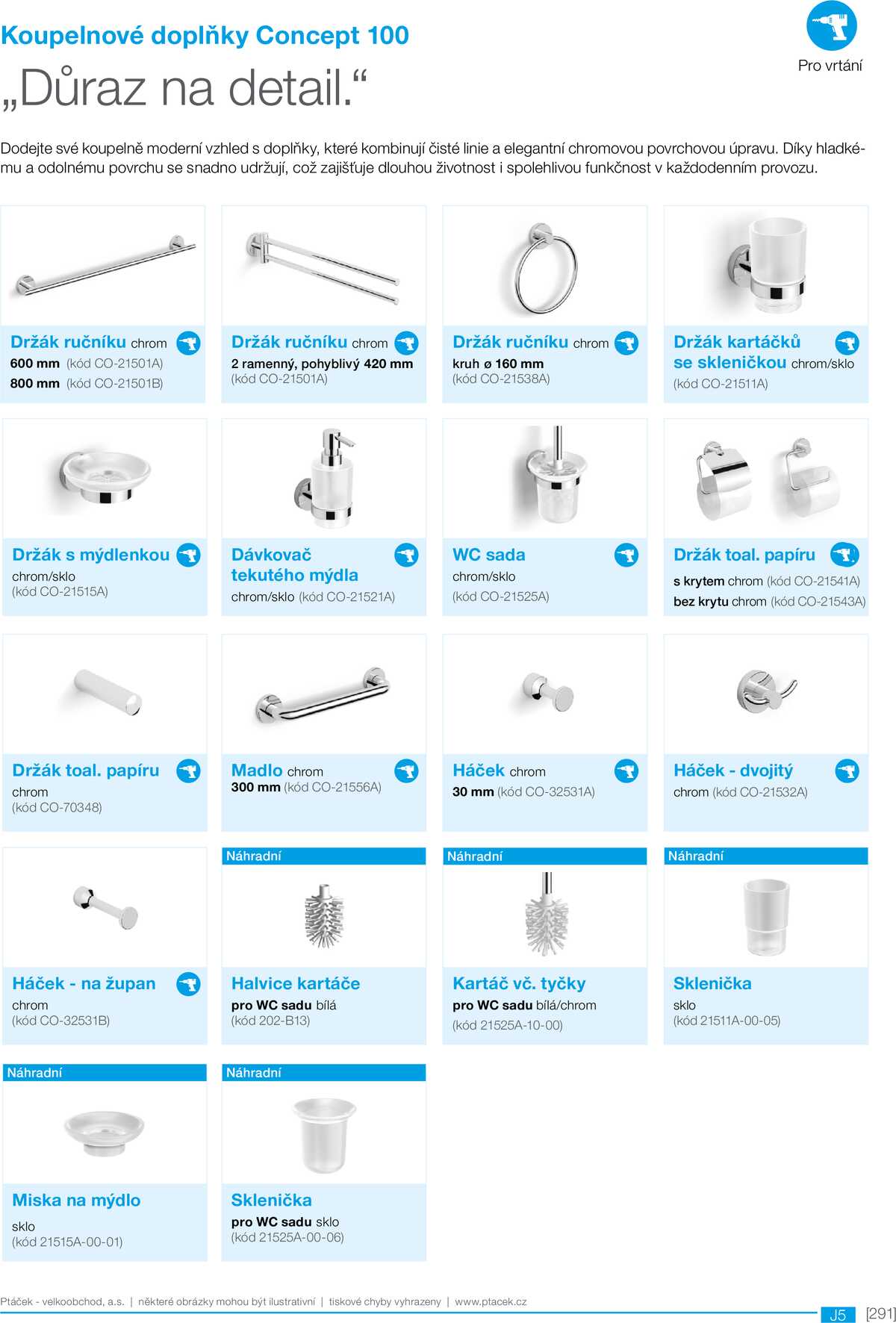 Koupelny Ptáček katalog sanita strana 291