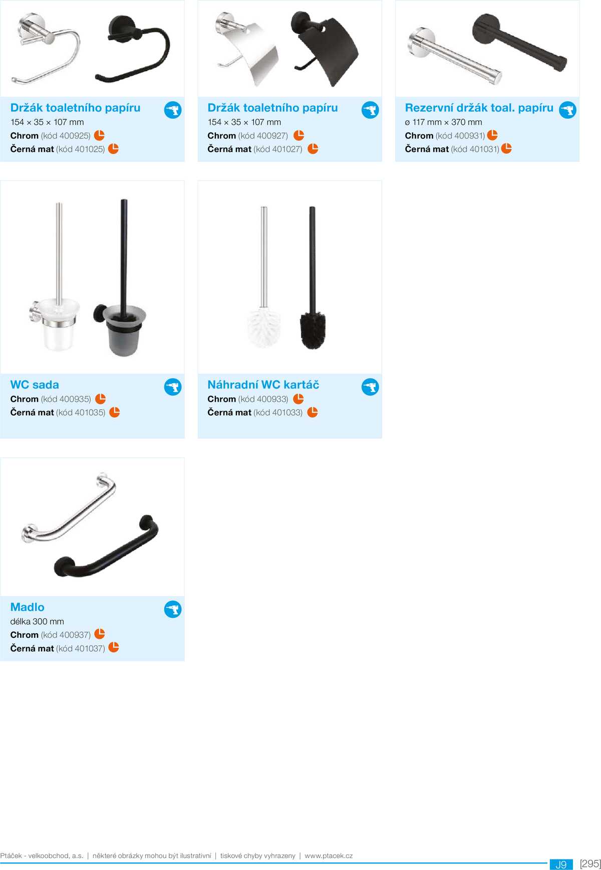 Koupelny Ptáček katalog sanita strana 295