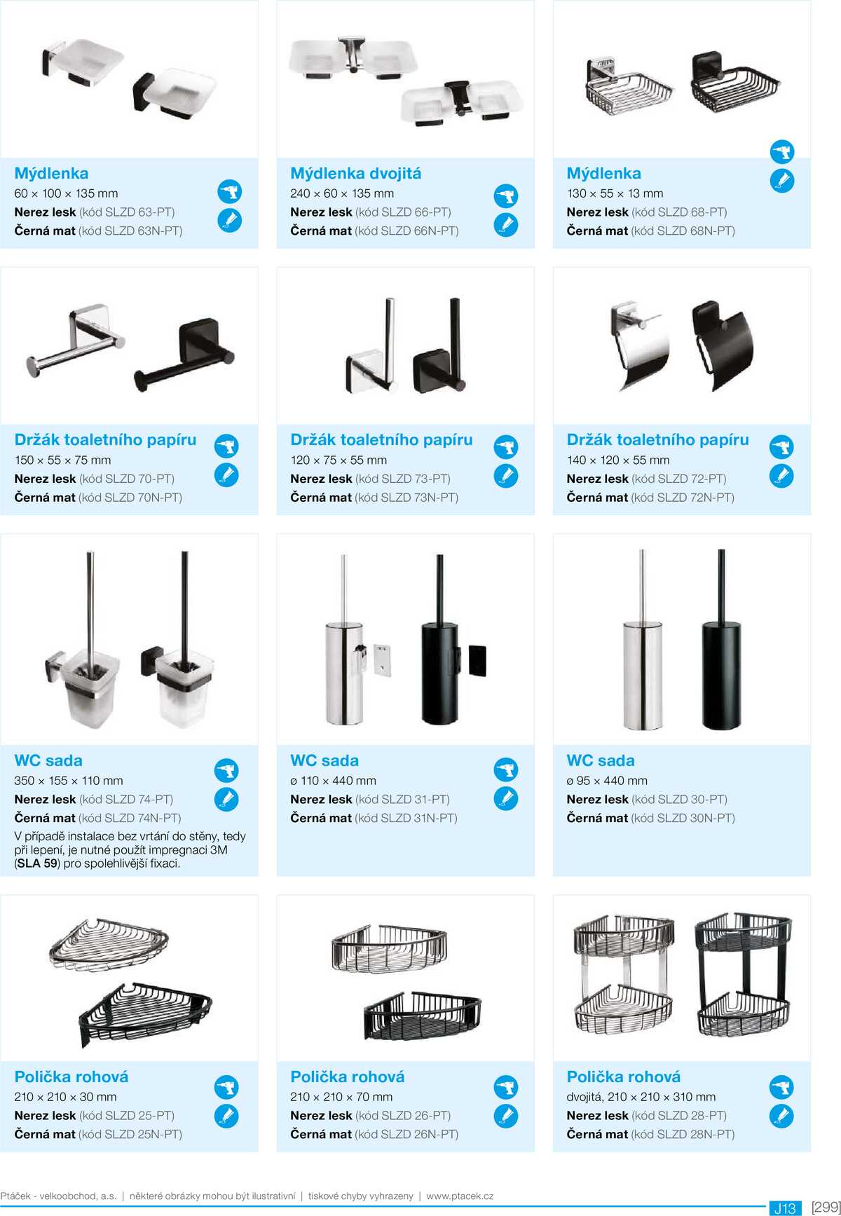 Koupelny Ptáček katalog sanita strana 299