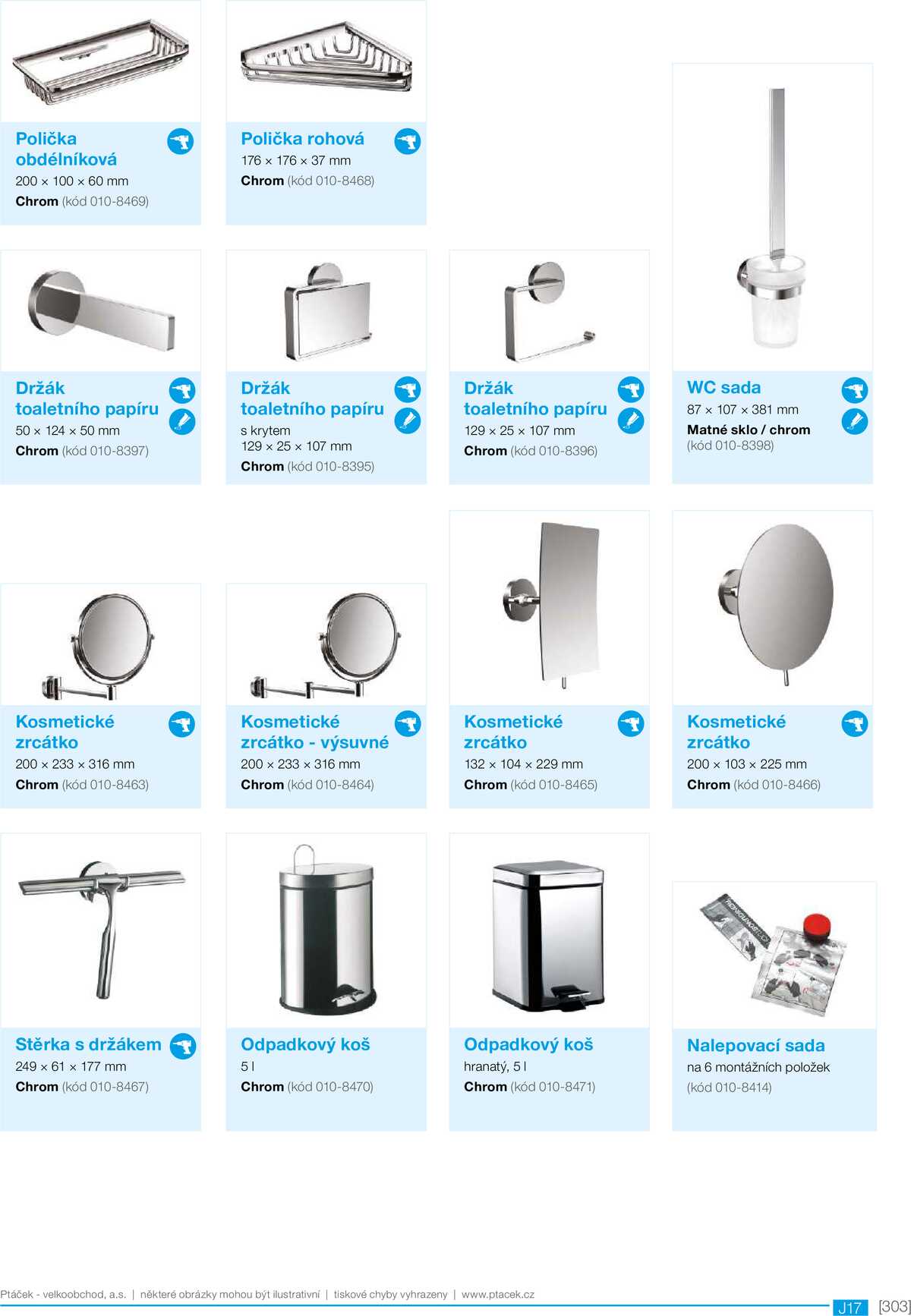 Koupelny Ptáček katalog sanita strana 303