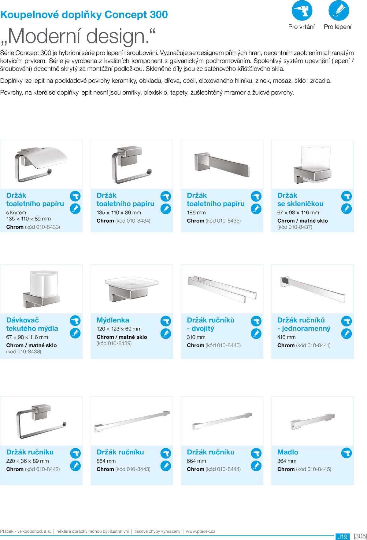 Koupelny Ptáček katalog sanita strana 305