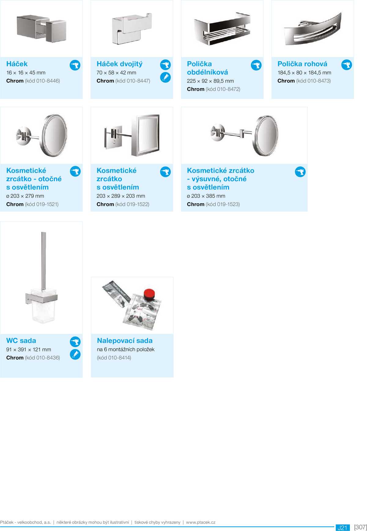 Koupelny Ptáček katalog sanita strana 307