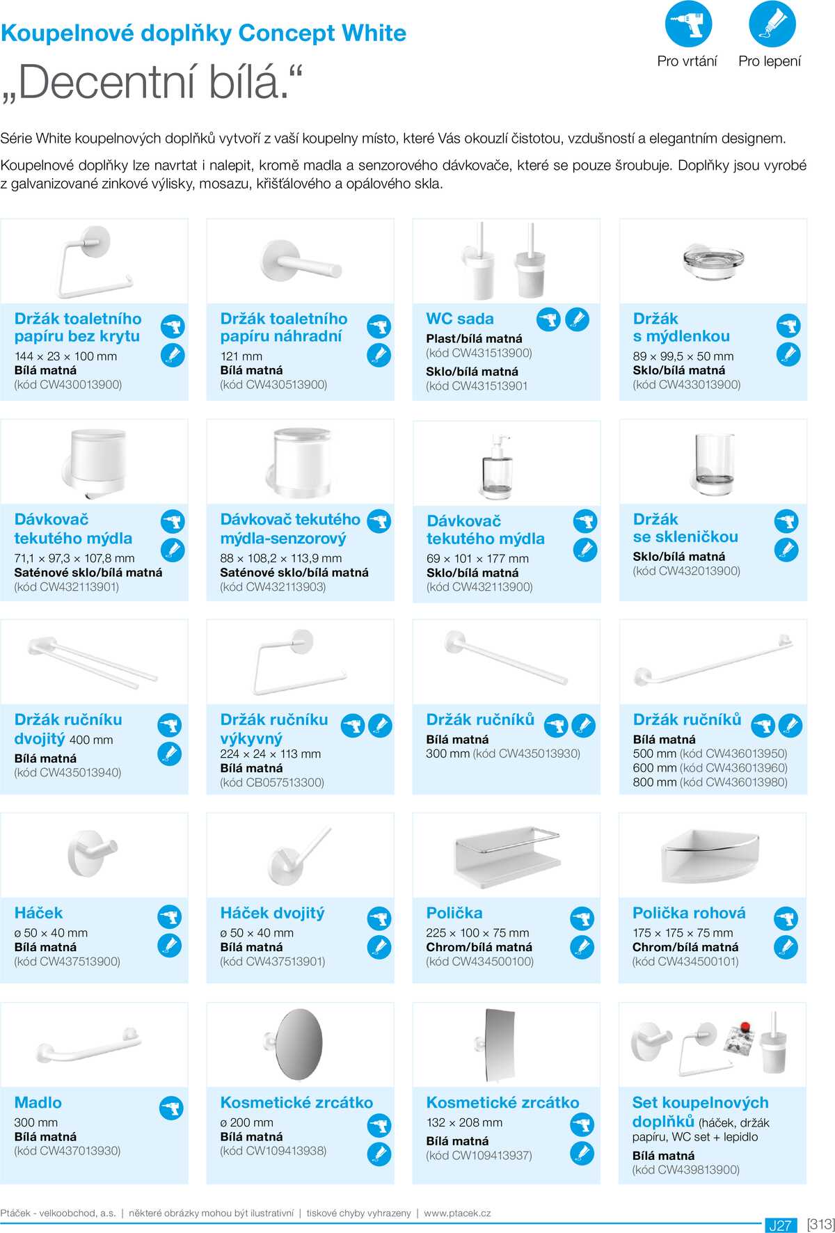 Koupelny Ptáček katalog sanita strana 313