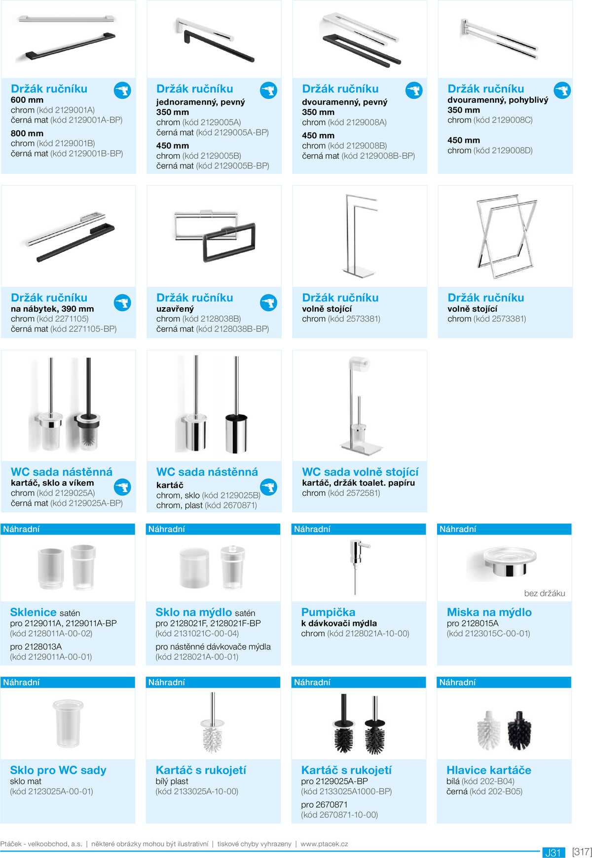 Koupelny Ptáček katalog sanita strana 317