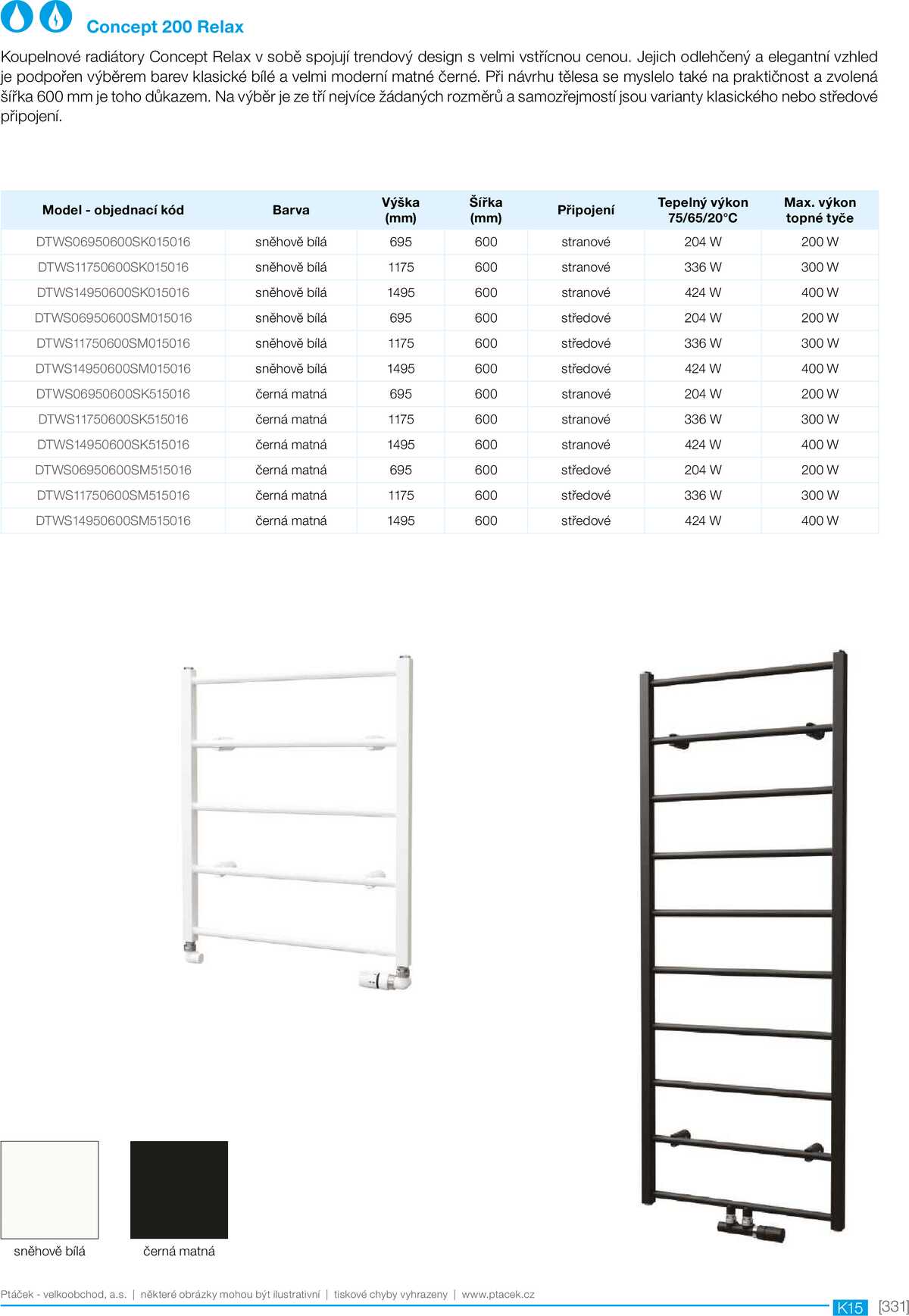 Koupelny Ptáček katalog sanita strana 331