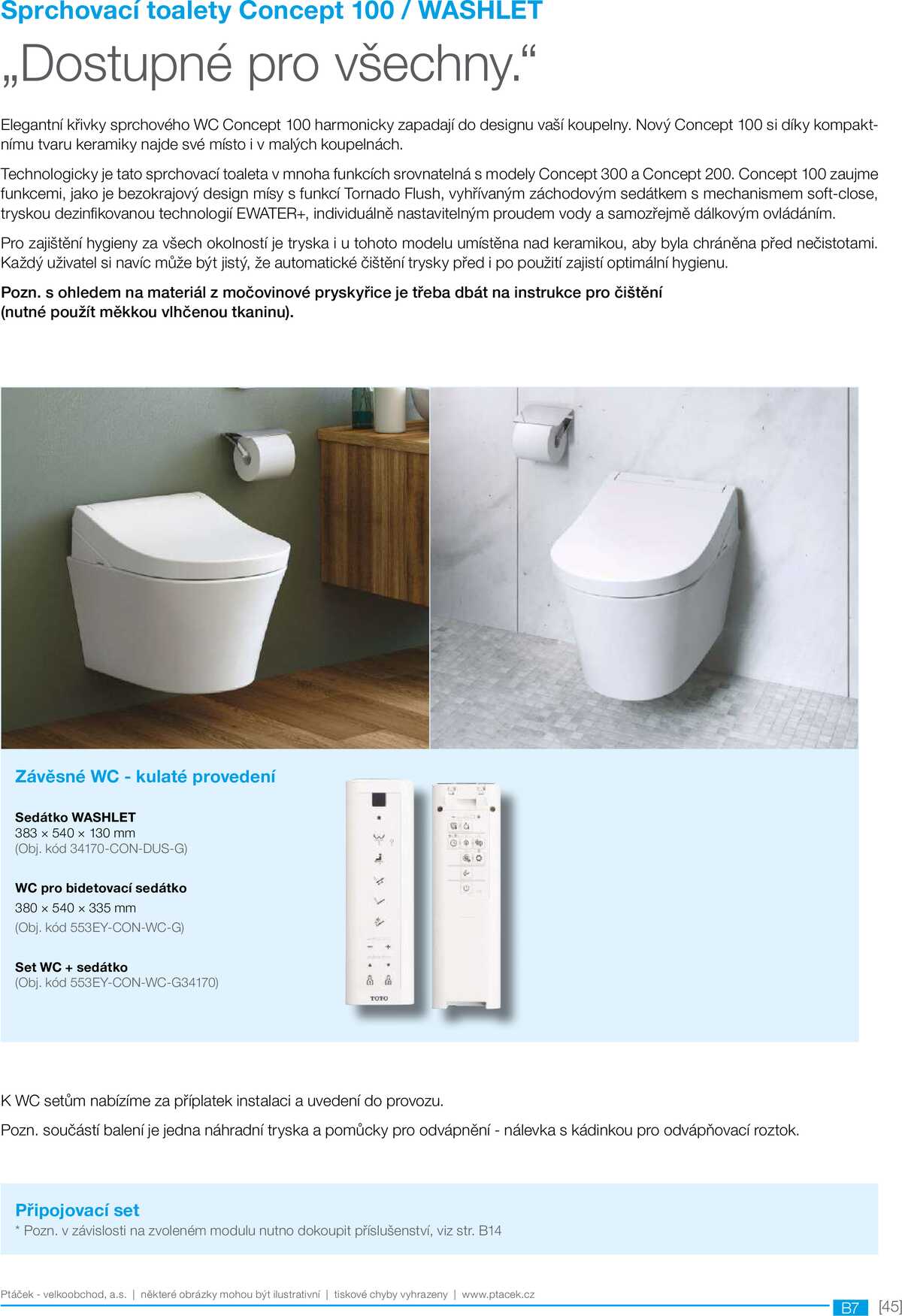 Koupelny Ptáček katalog sanita strana 45
