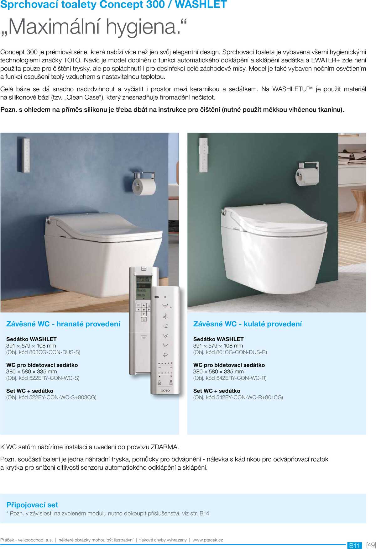 Koupelny Ptáček katalog sanita strana 49