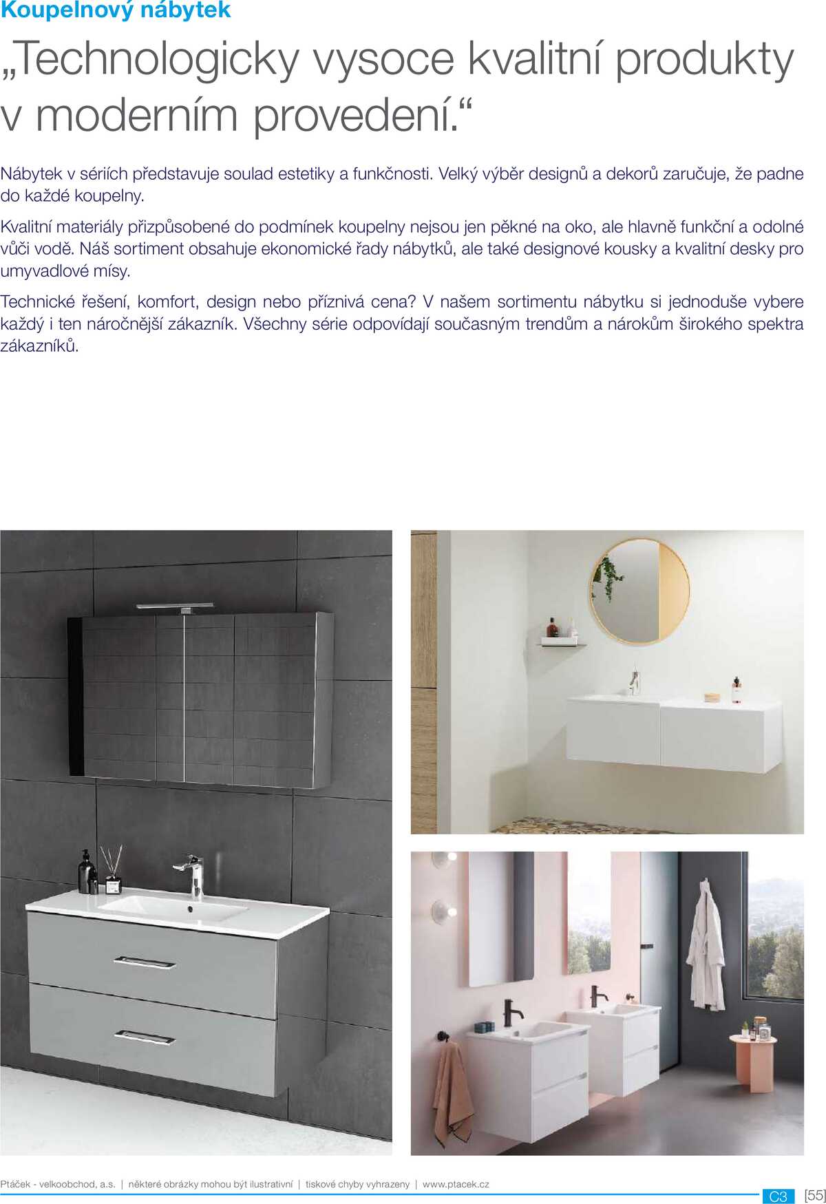Koupelny Ptáček katalog sanita strana 55