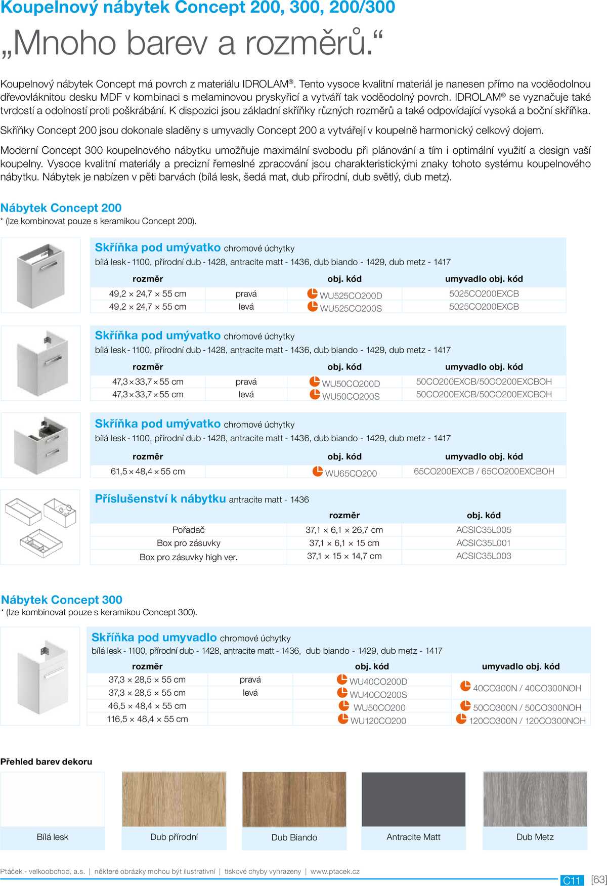 Koupelny Ptáček katalog sanita strana 63
