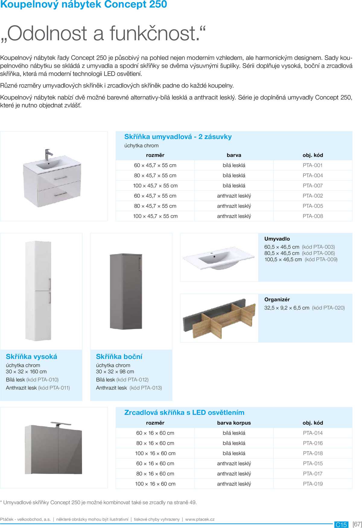 Koupelny Ptáček katalog sanita strana 67