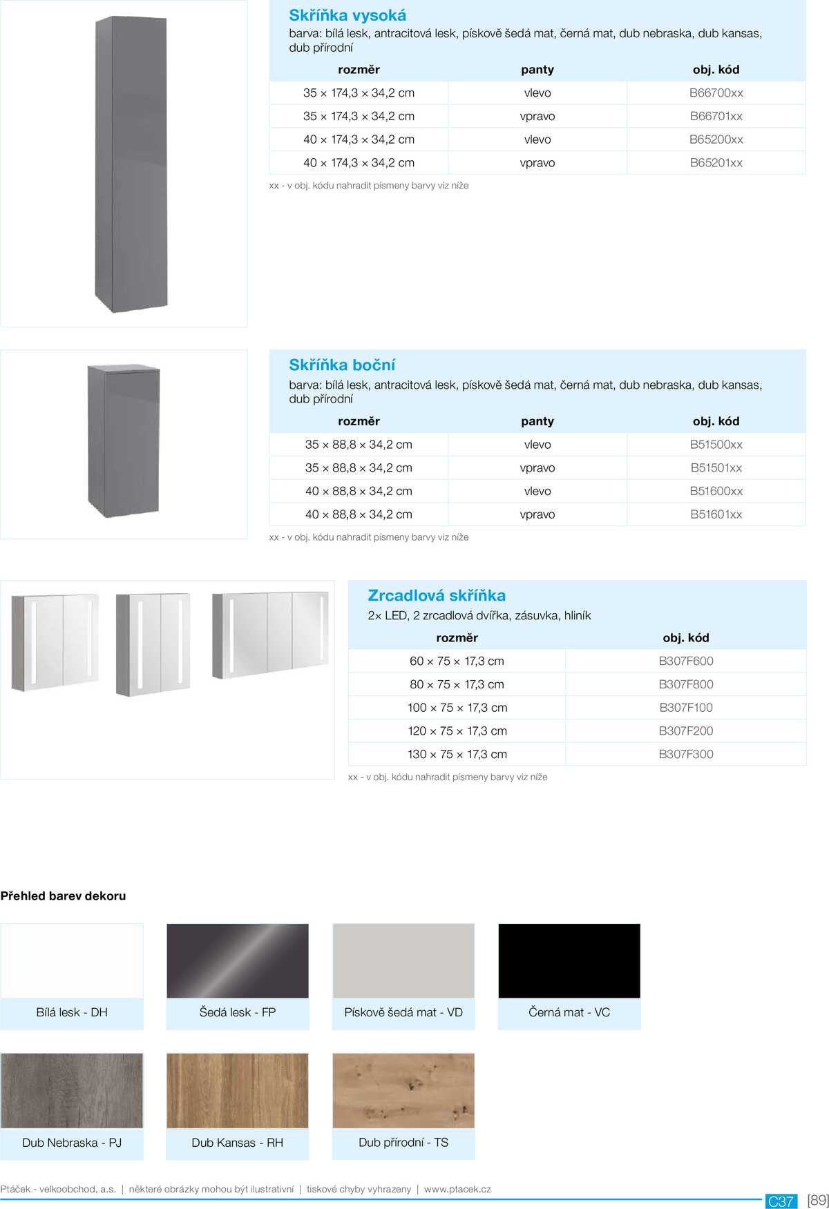 Koupelny Ptáček katalog sanita strana 89