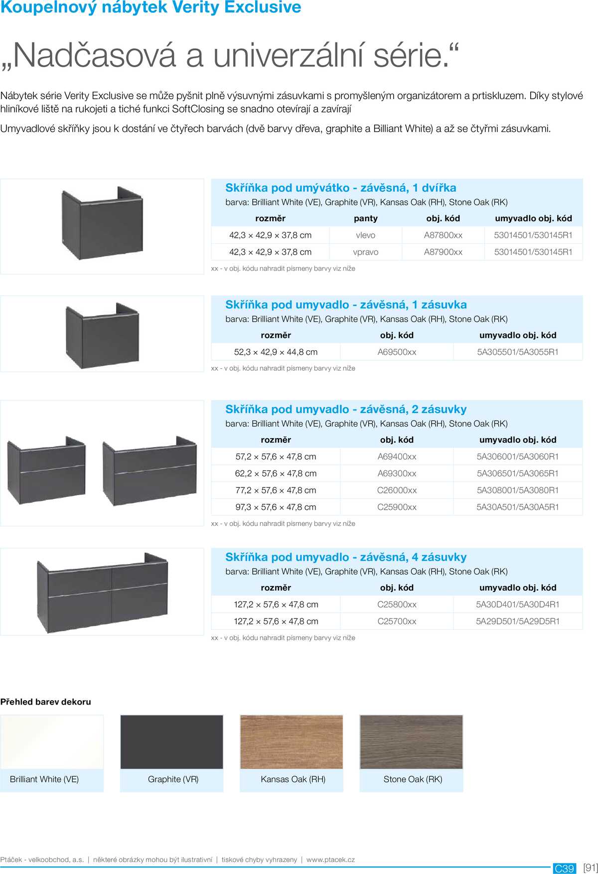Koupelny Ptáček katalog sanita strana 91