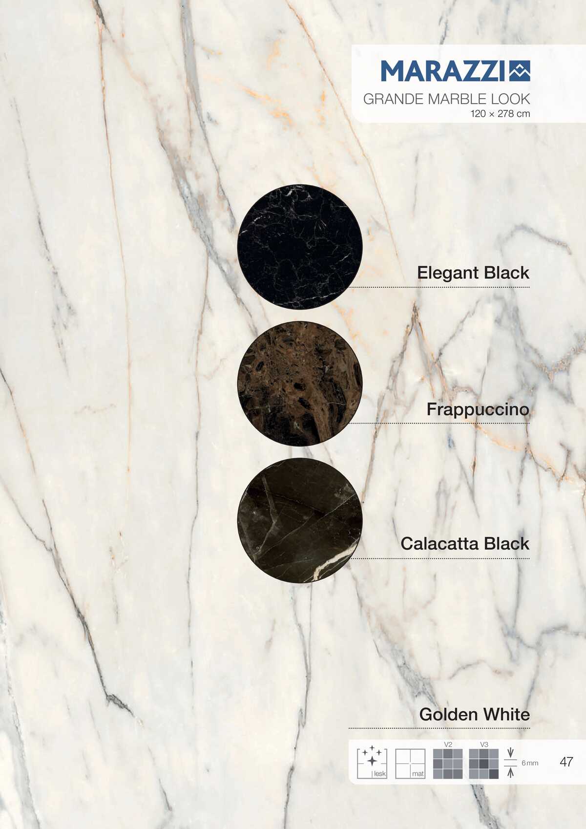 Koupelny Ptáček Velkoformátové dlažby strana 47