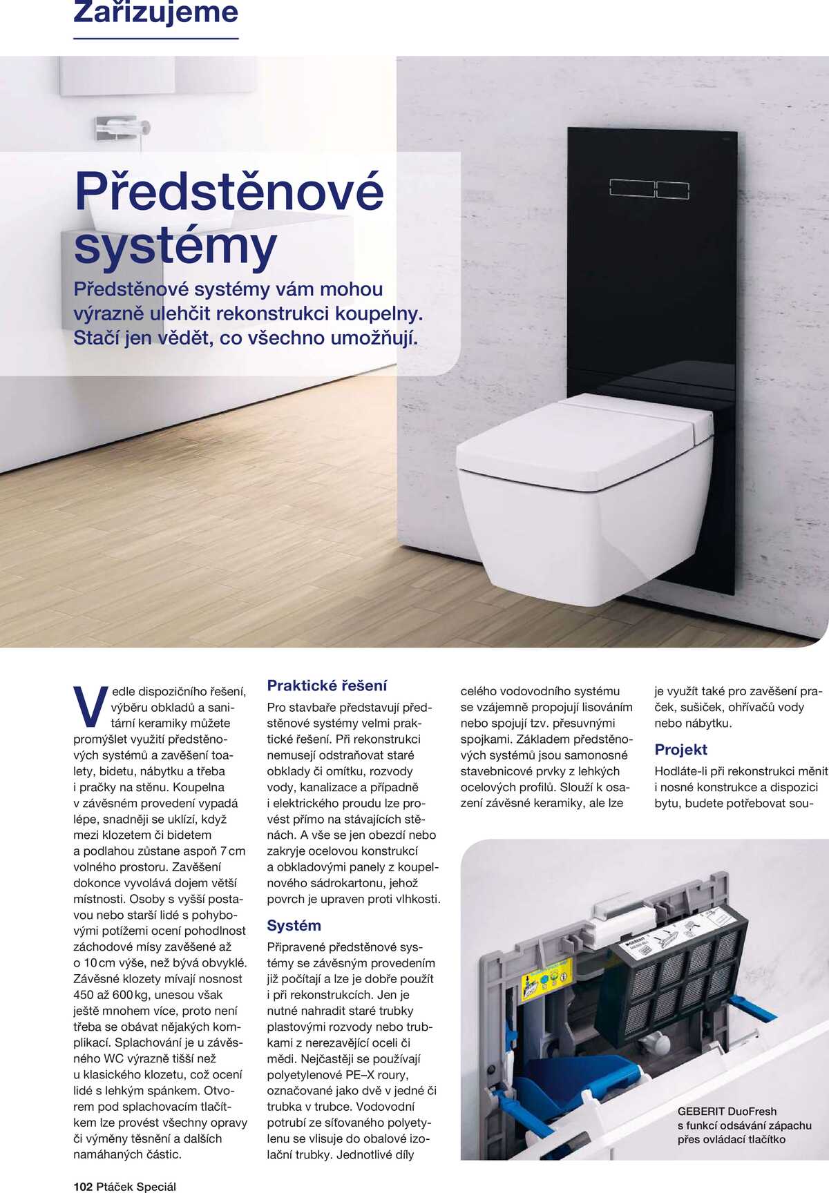 Koupelny Ptáček Speciál strana 102