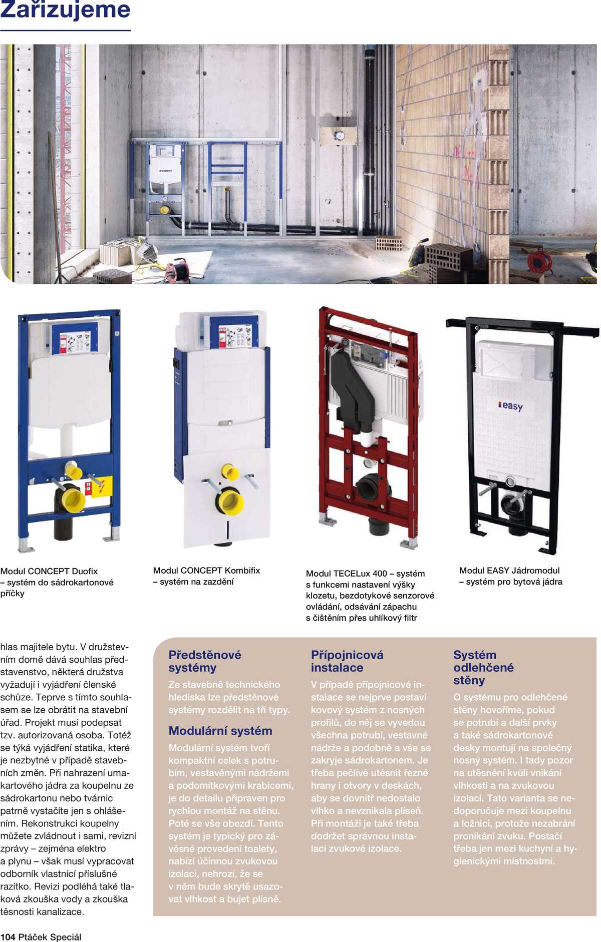 Koupelny Ptáček Speciál strana 104