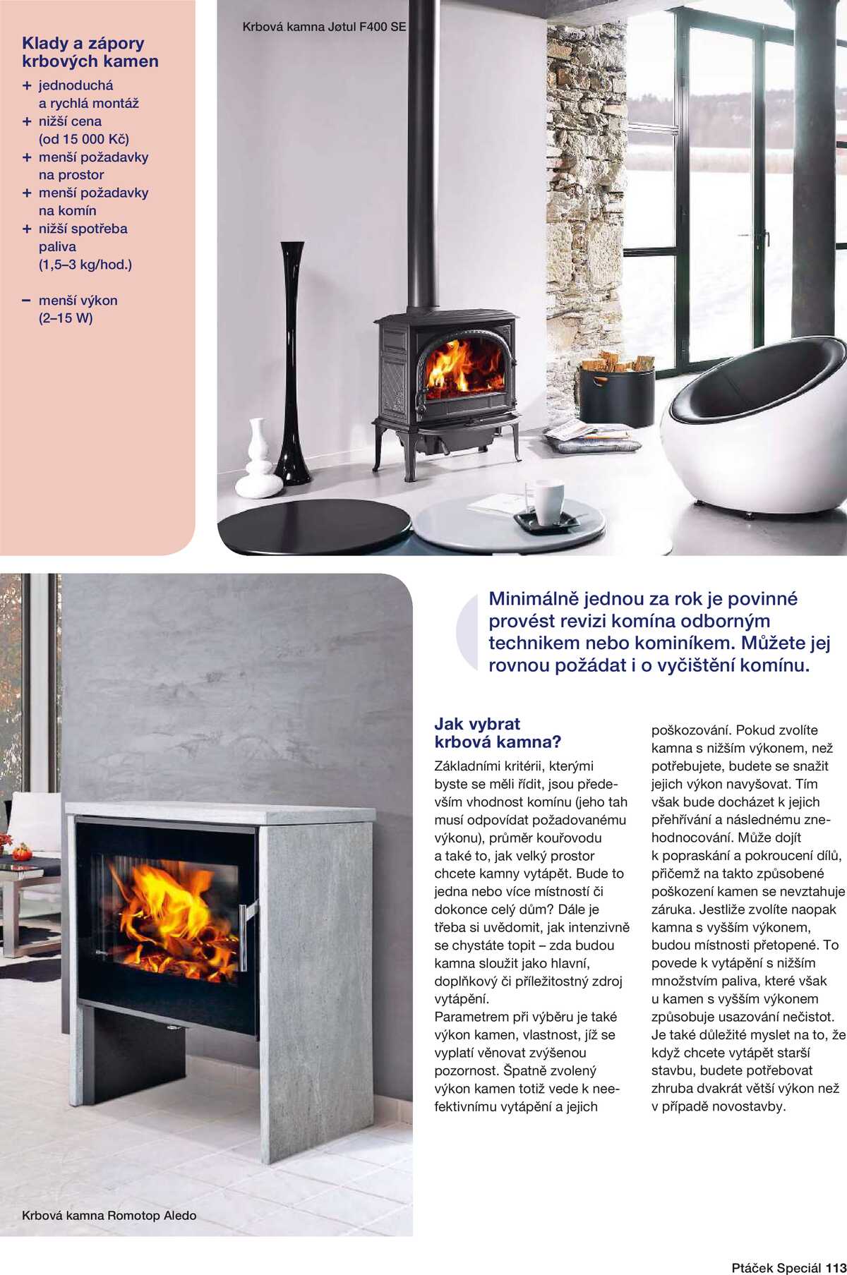 Koupelny Ptáček Speciál strana 113