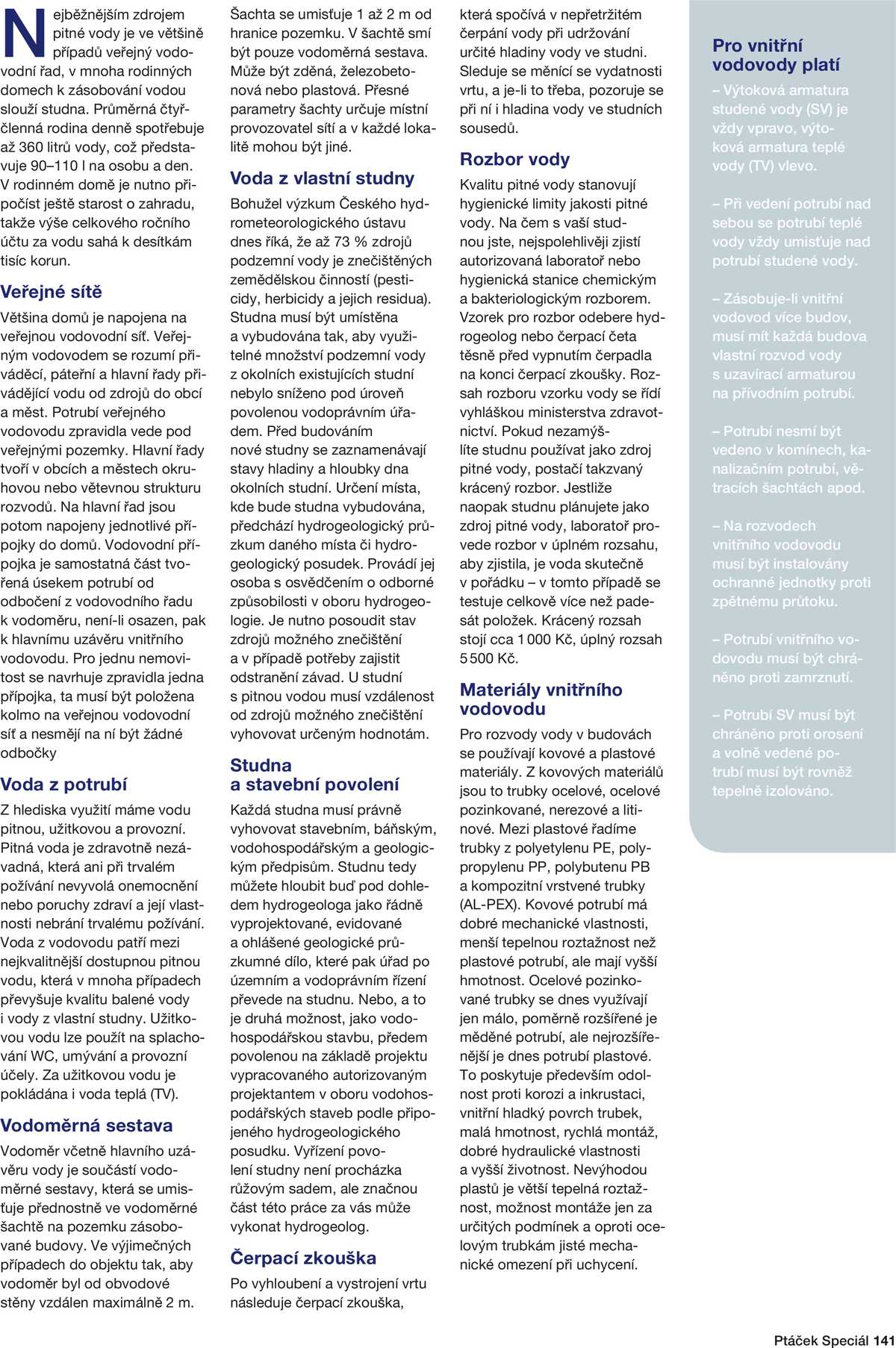 Koupelny Ptáček Speciál strana 141