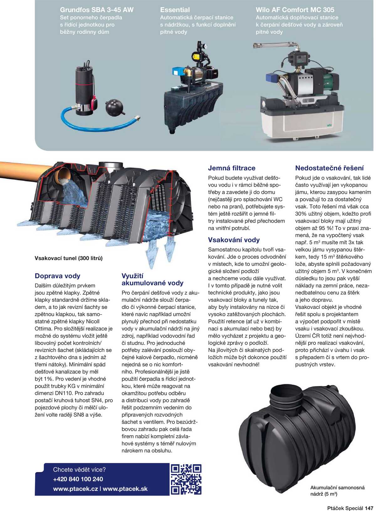 Koupelny Ptáček Speciál strana 147