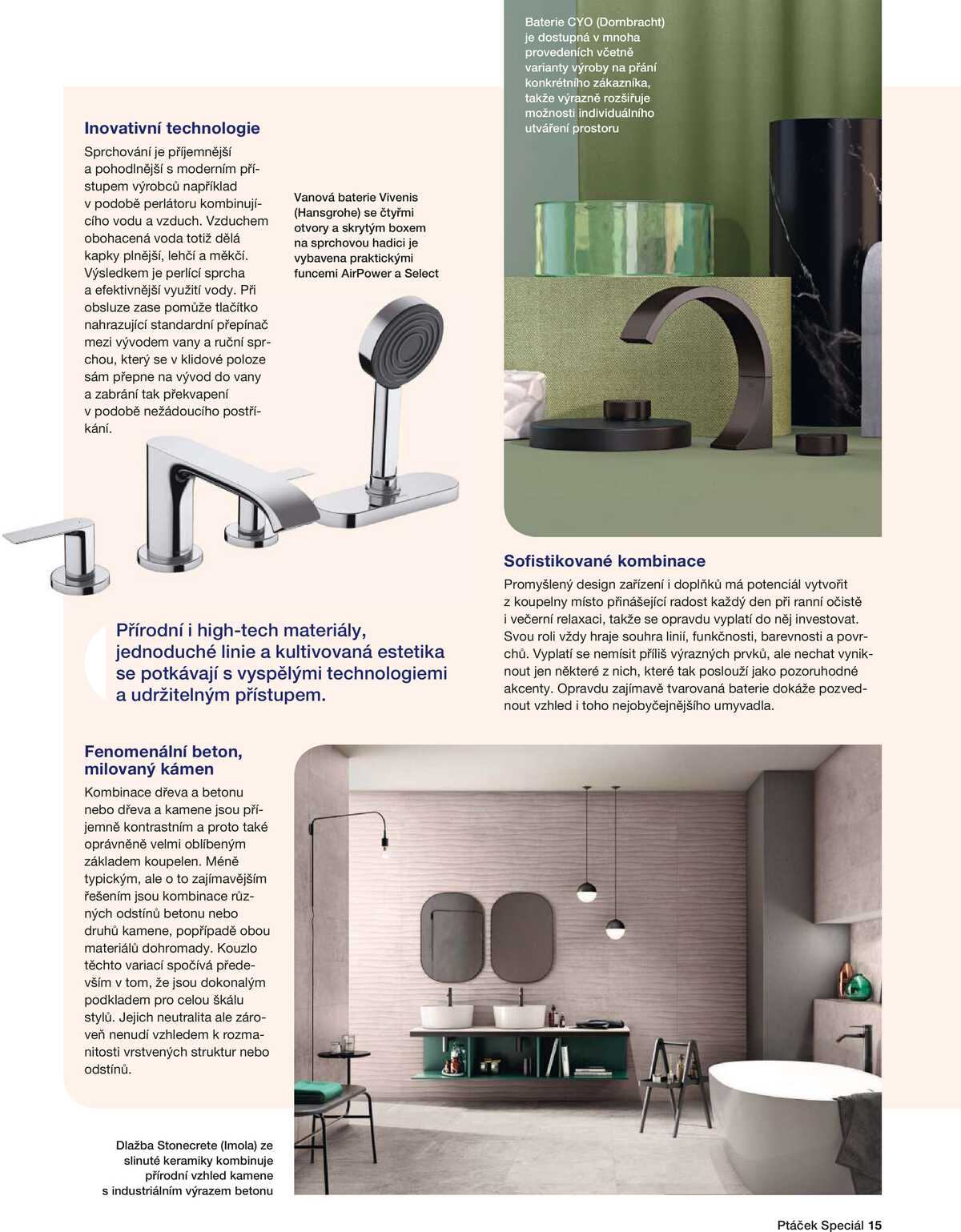 Koupelny Ptáček Speciál strana 15