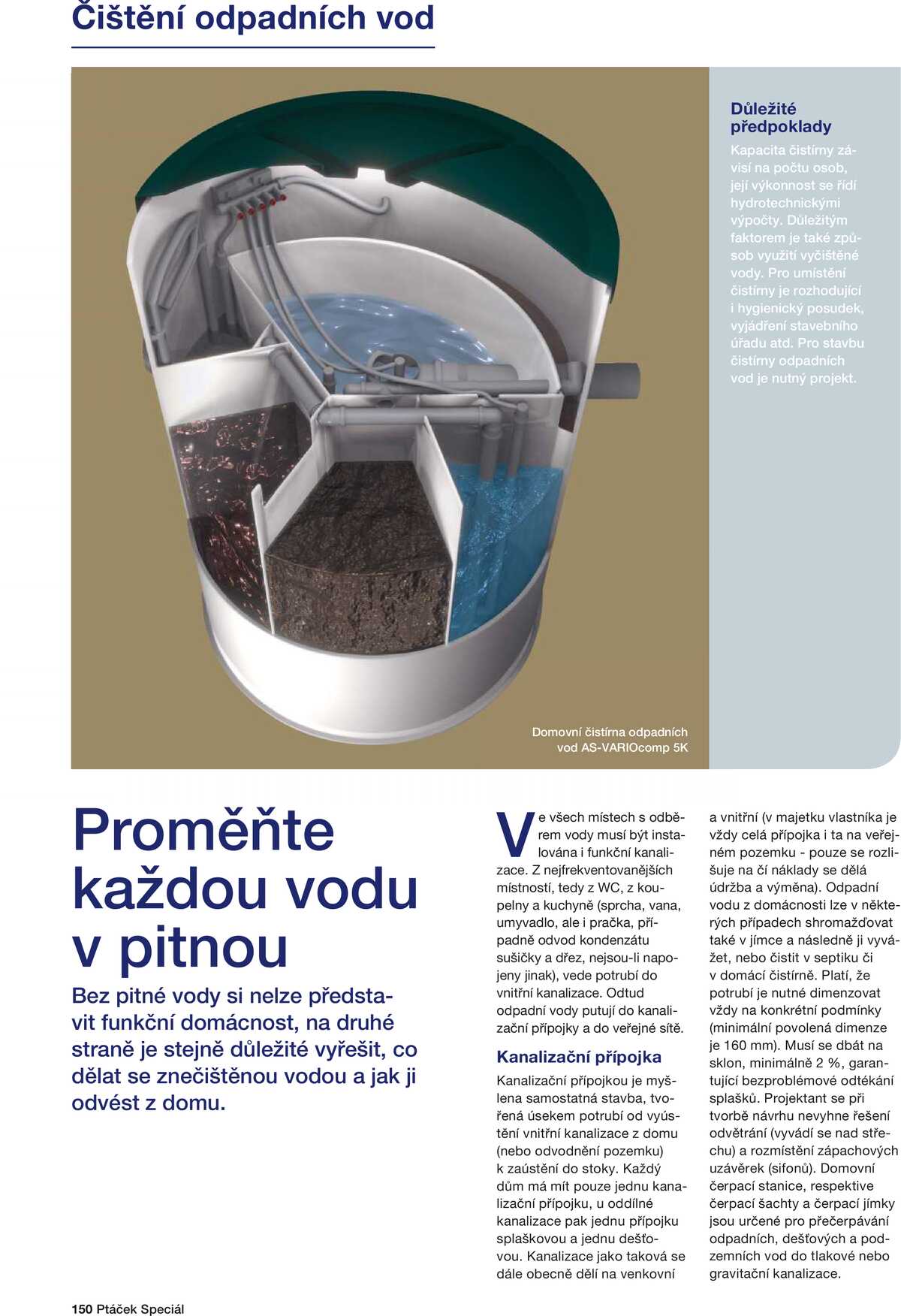 Koupelny Ptáček Speciál strana 150
