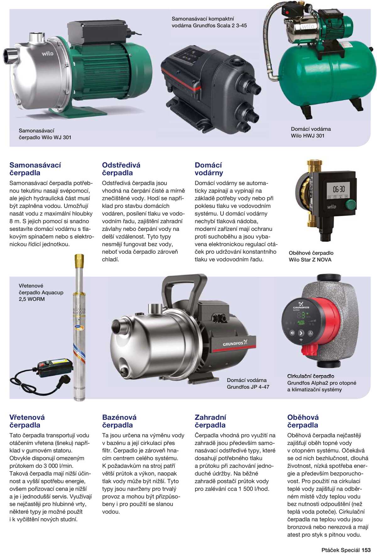 Koupelny Ptáček Speciál strana 153