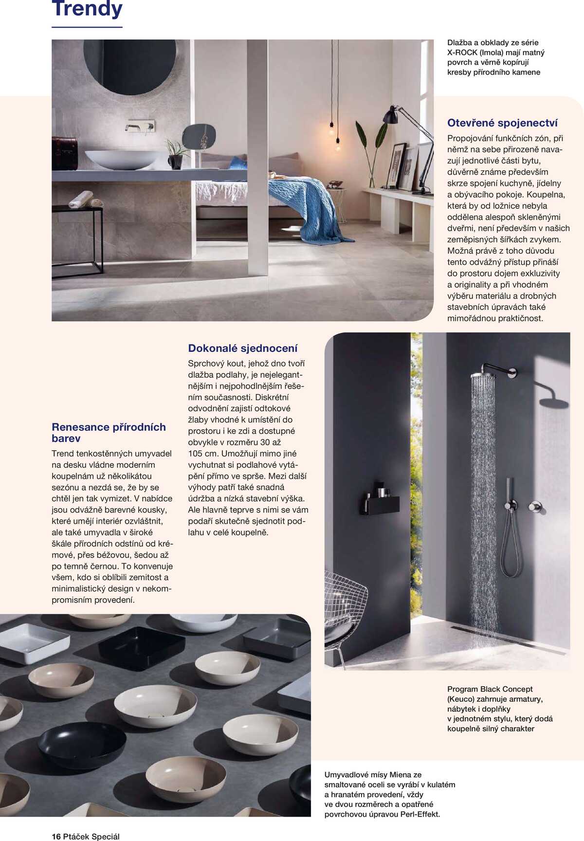 Koupelny Ptáček Speciál strana 16