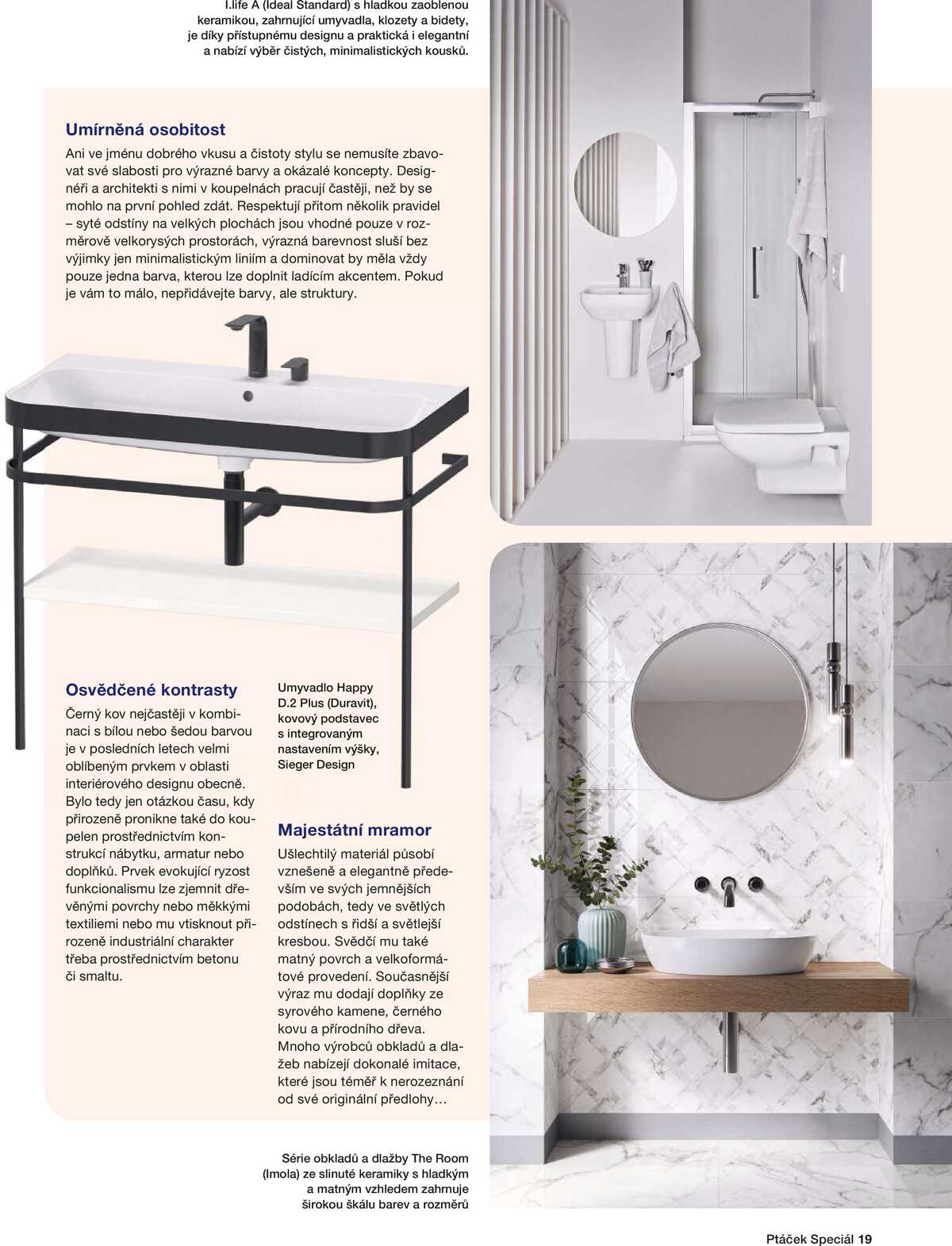 Koupelny Ptáček Speciál strana 19