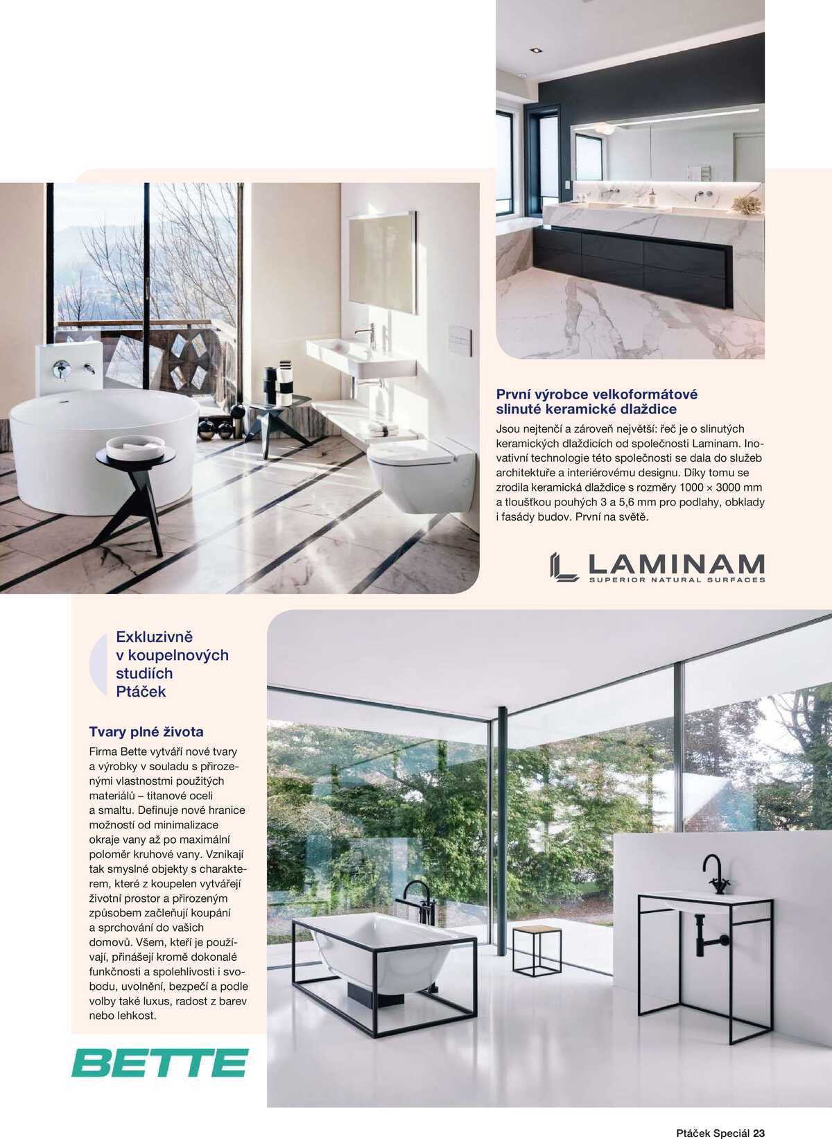 Koupelny Ptáček Speciál strana 23